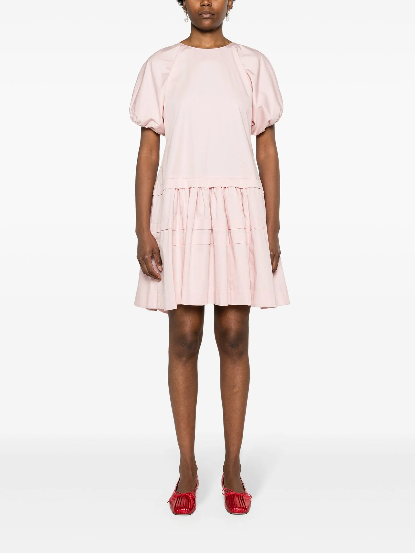 Alexa cotton midi dress