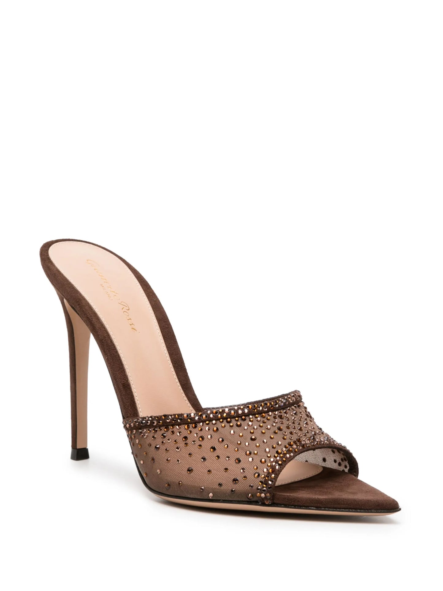 Rania 105mm crystal-embellished sandals