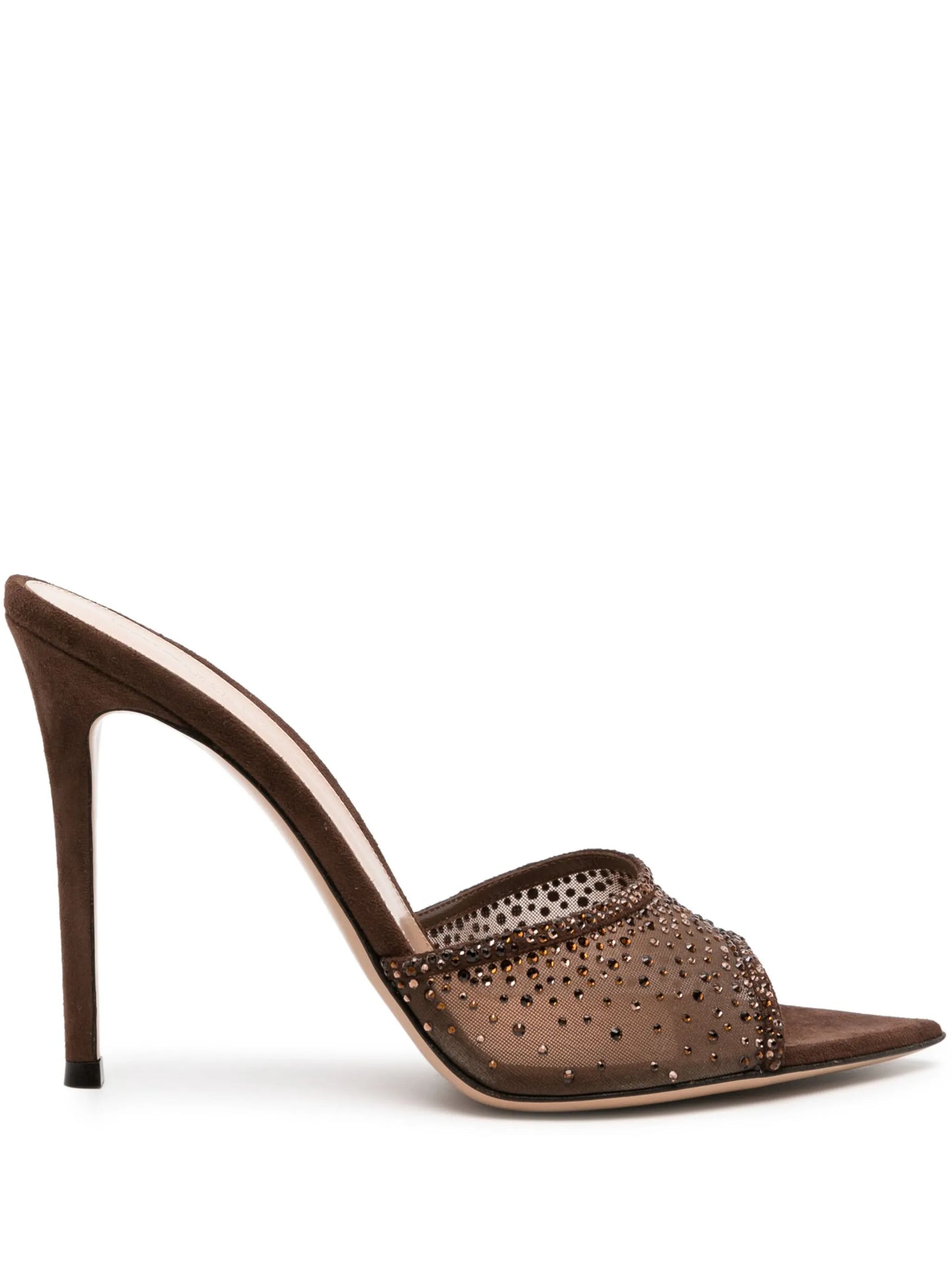 Rania 105mm crystal-embellished sandals