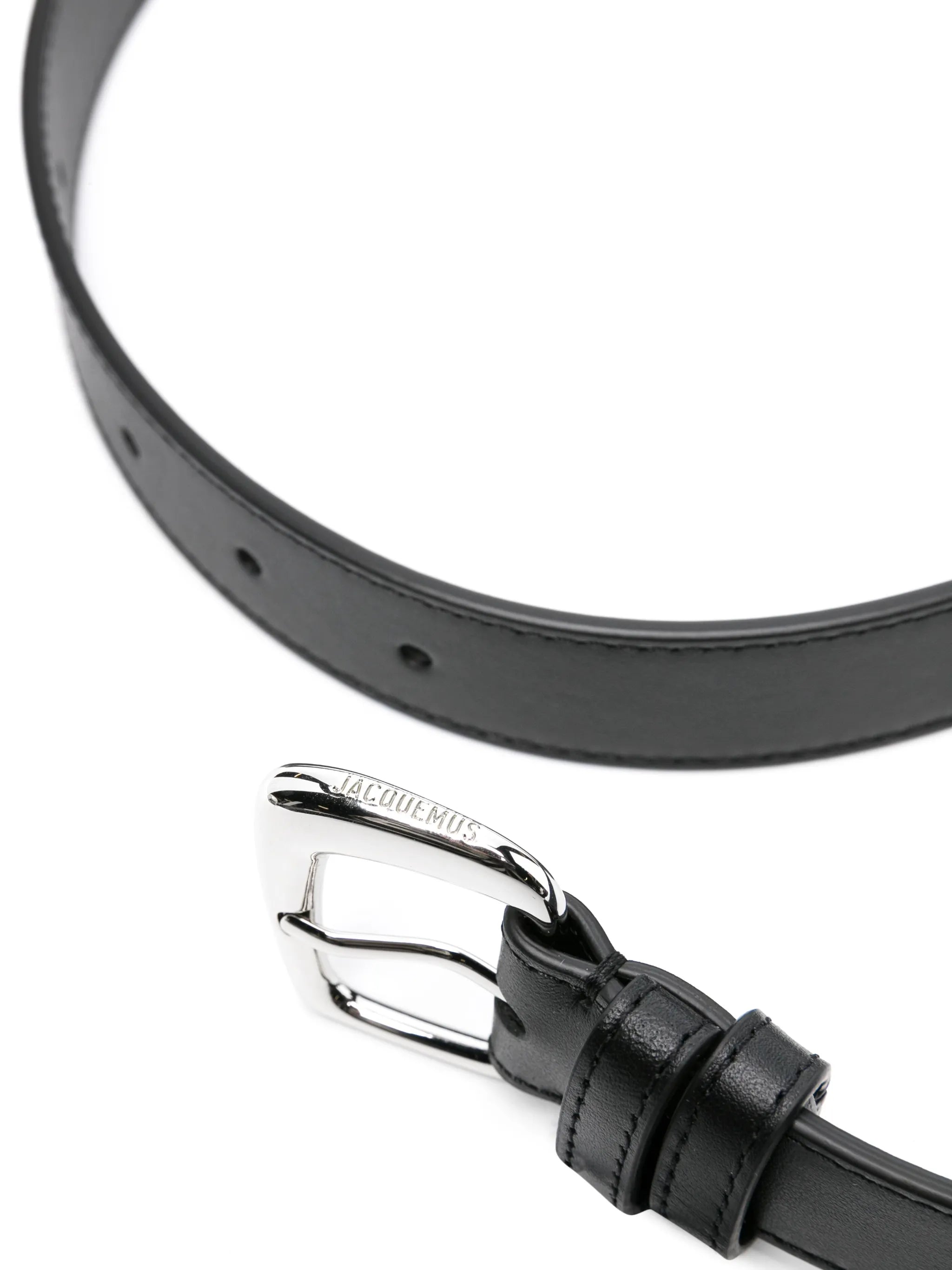La ceinture Ovalo leather belt