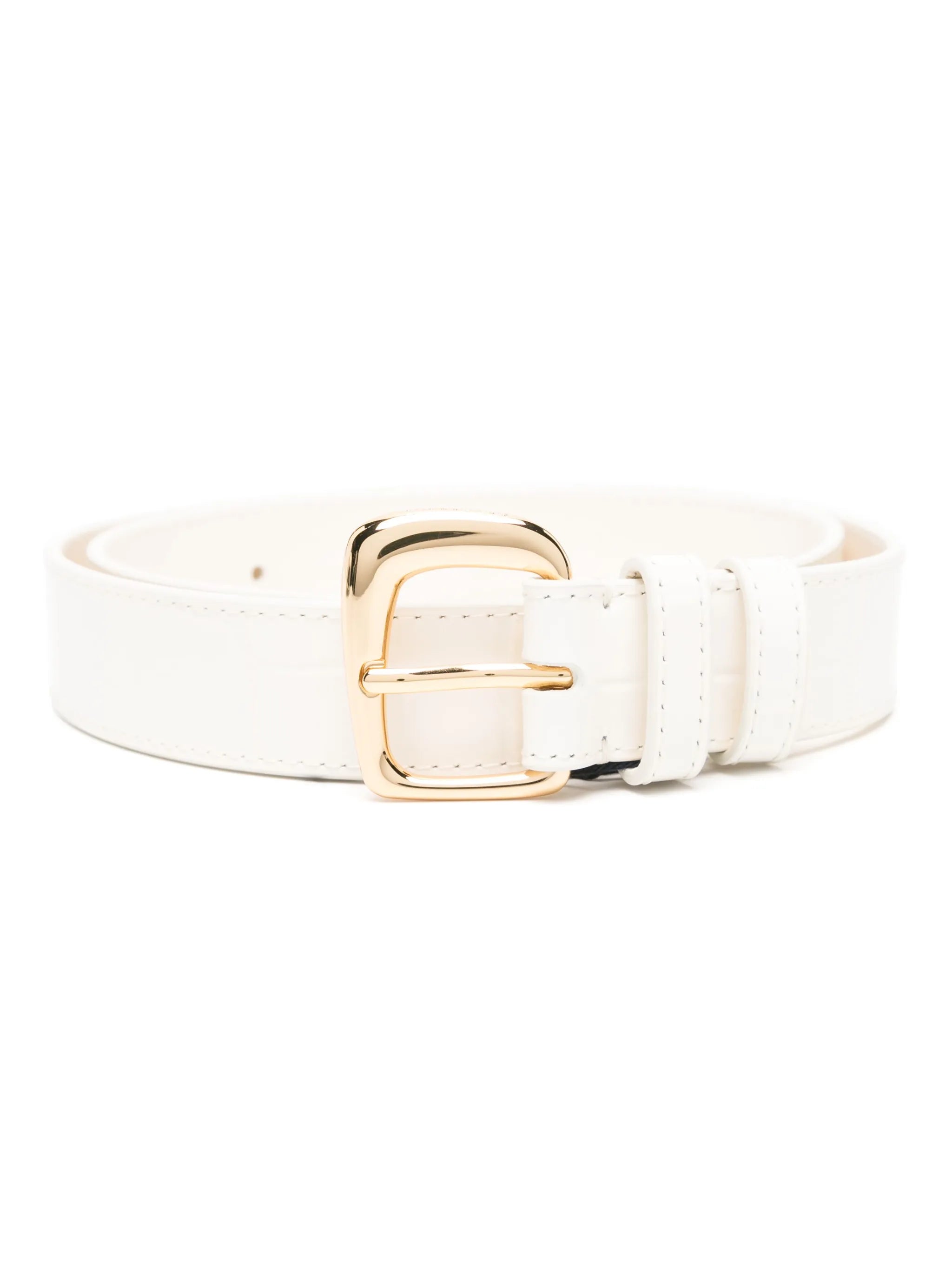 La ceinture Ovalo leather belt