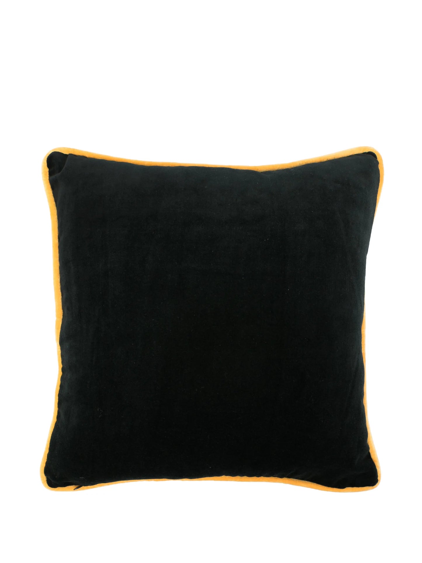 x Browns Tiger-embroidered velvet cushion