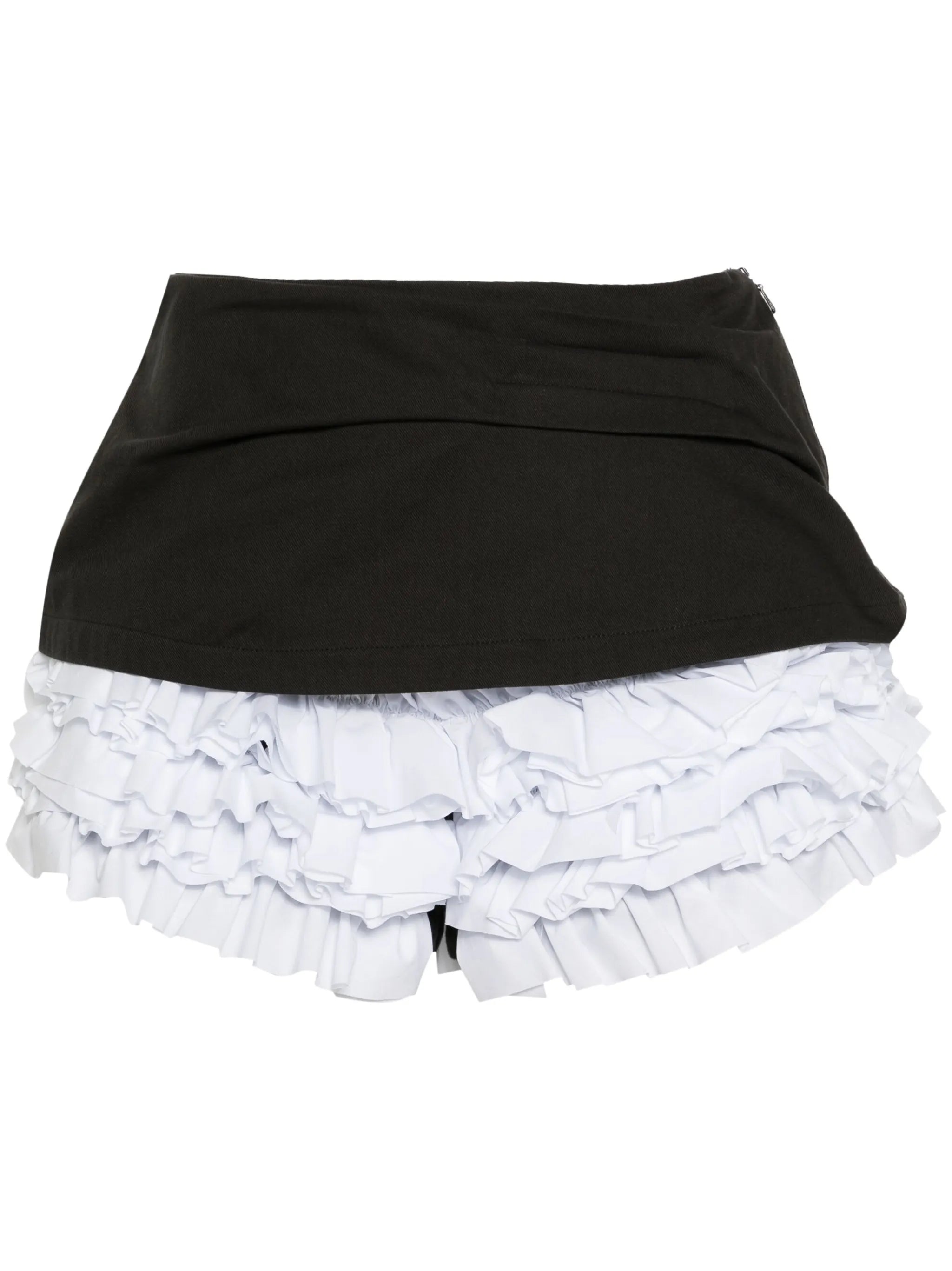 Sophie ruffled cotton shorts
