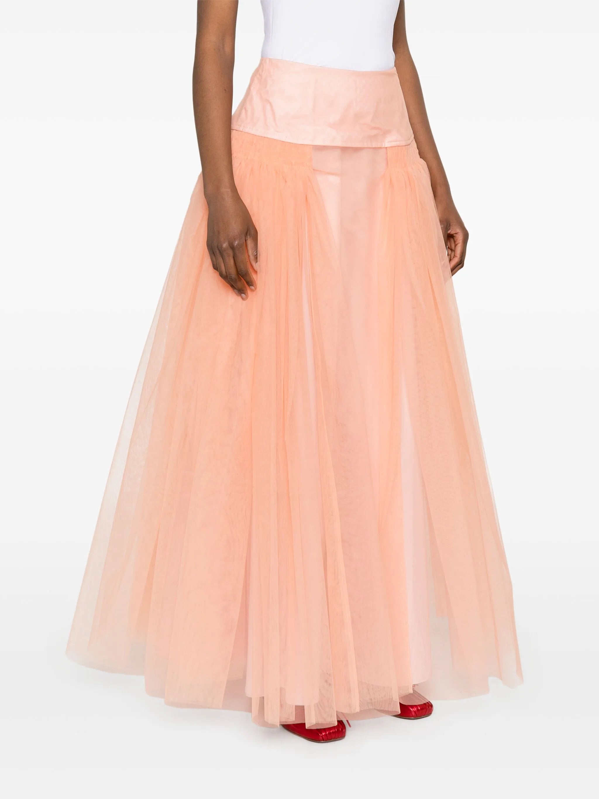 Robby tulle maxi skirt