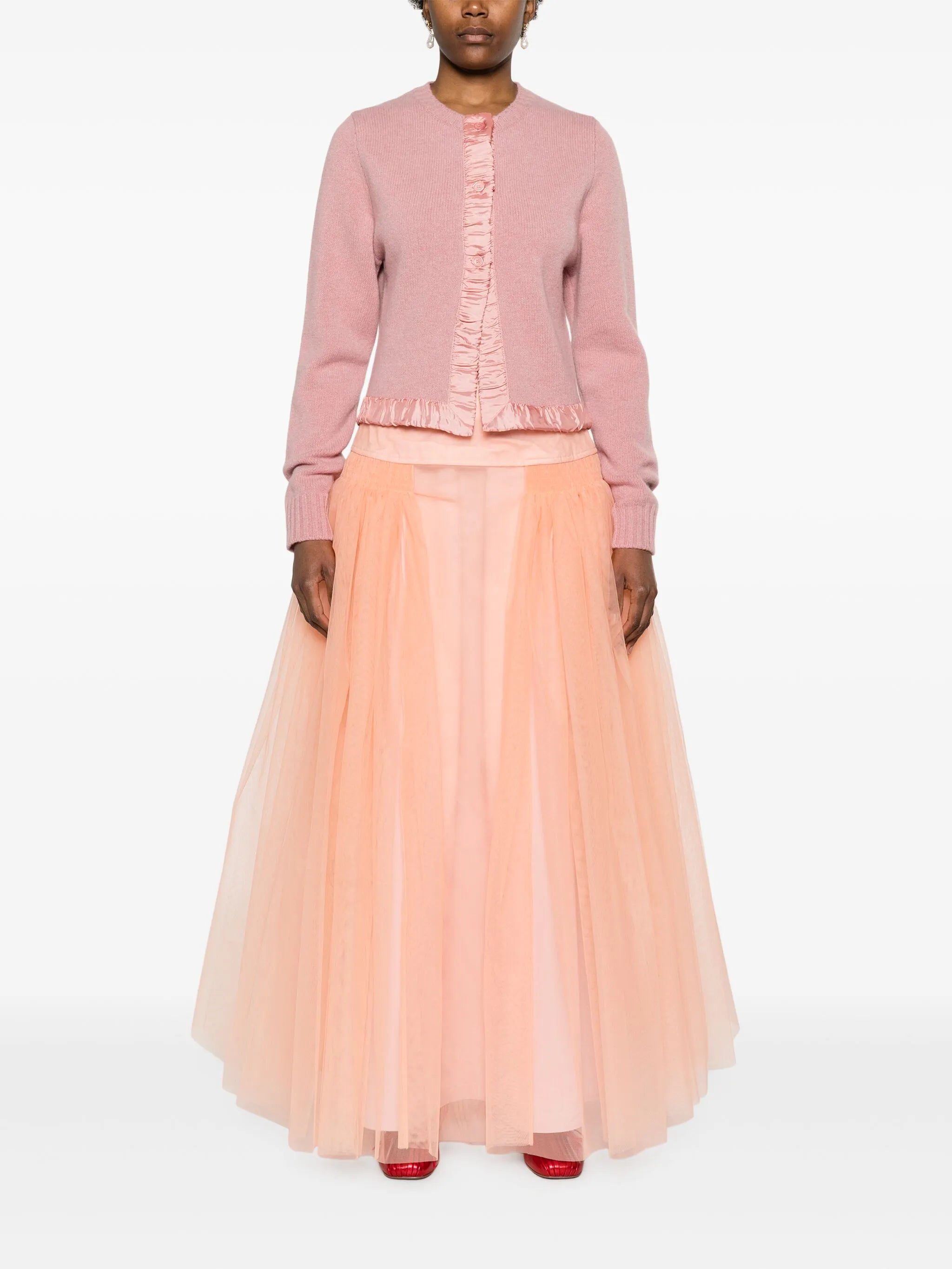 Robby tulle maxi skirt