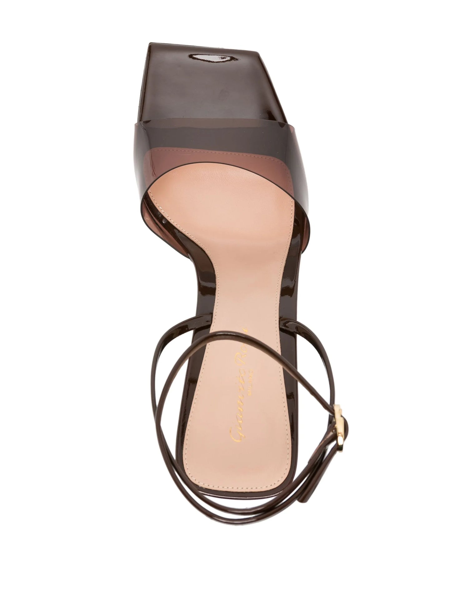 Cosmic 85mm transparent sandals
