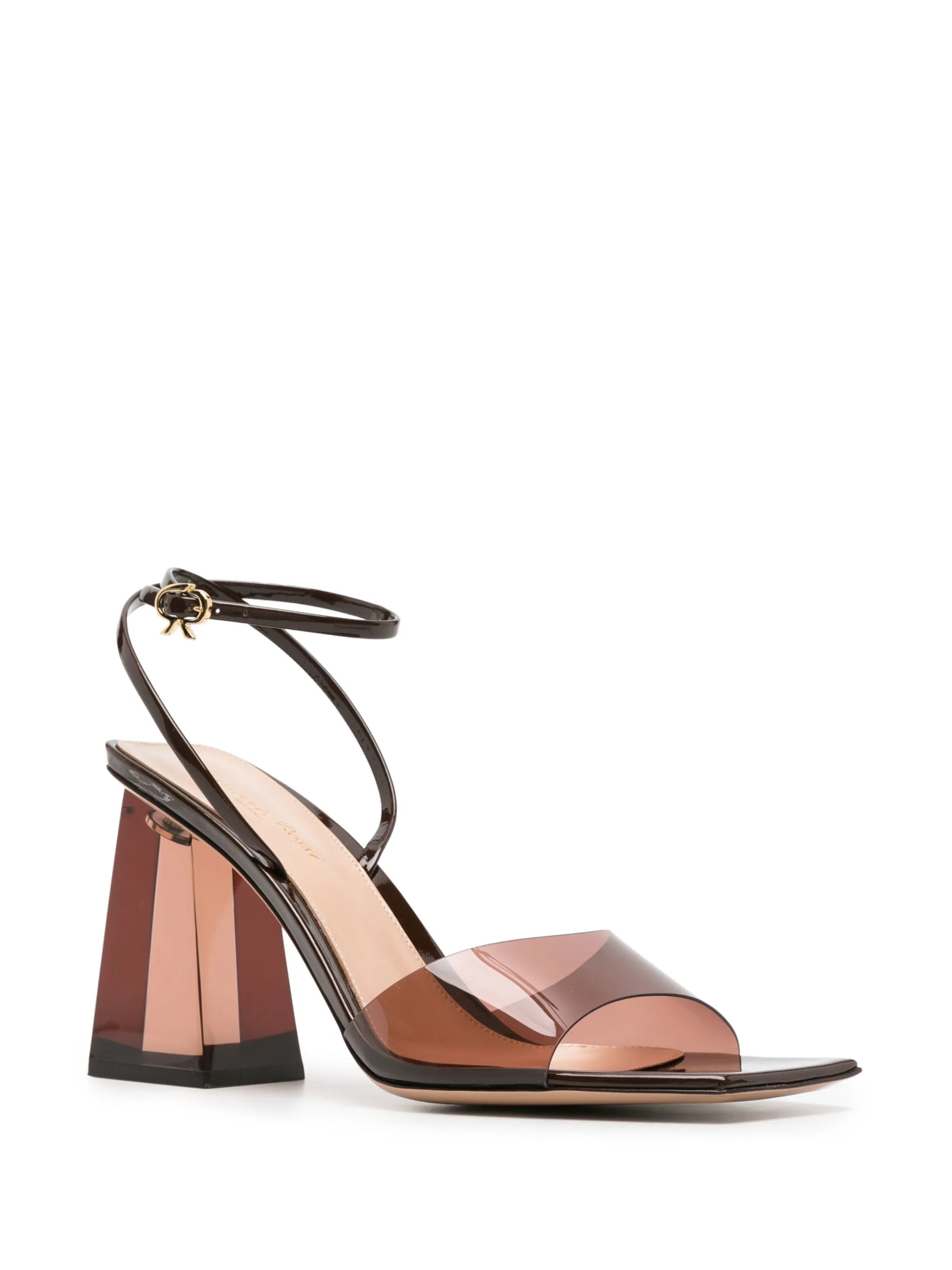 Cosmic 85mm transparent sandals