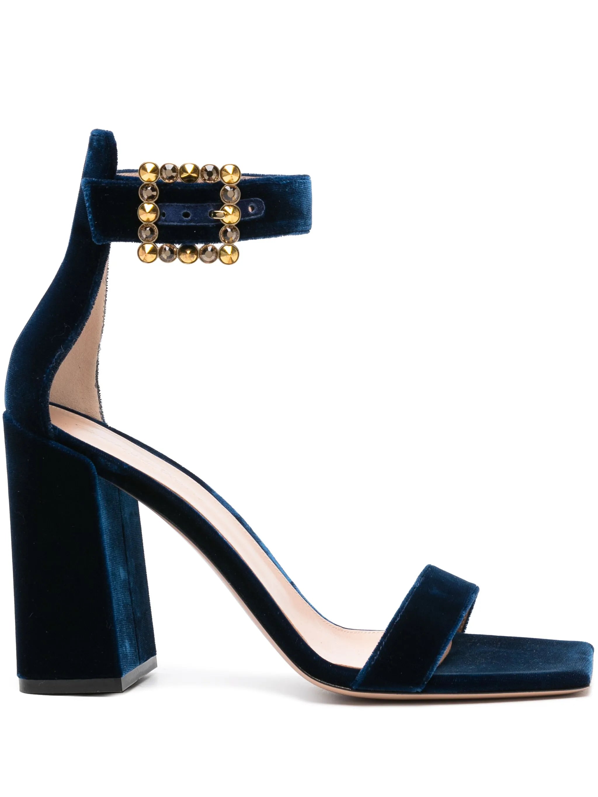 Rossi Wondy 95mm velvet sandals