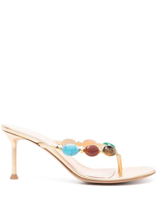 Shanti Thong 70mm leather sandals