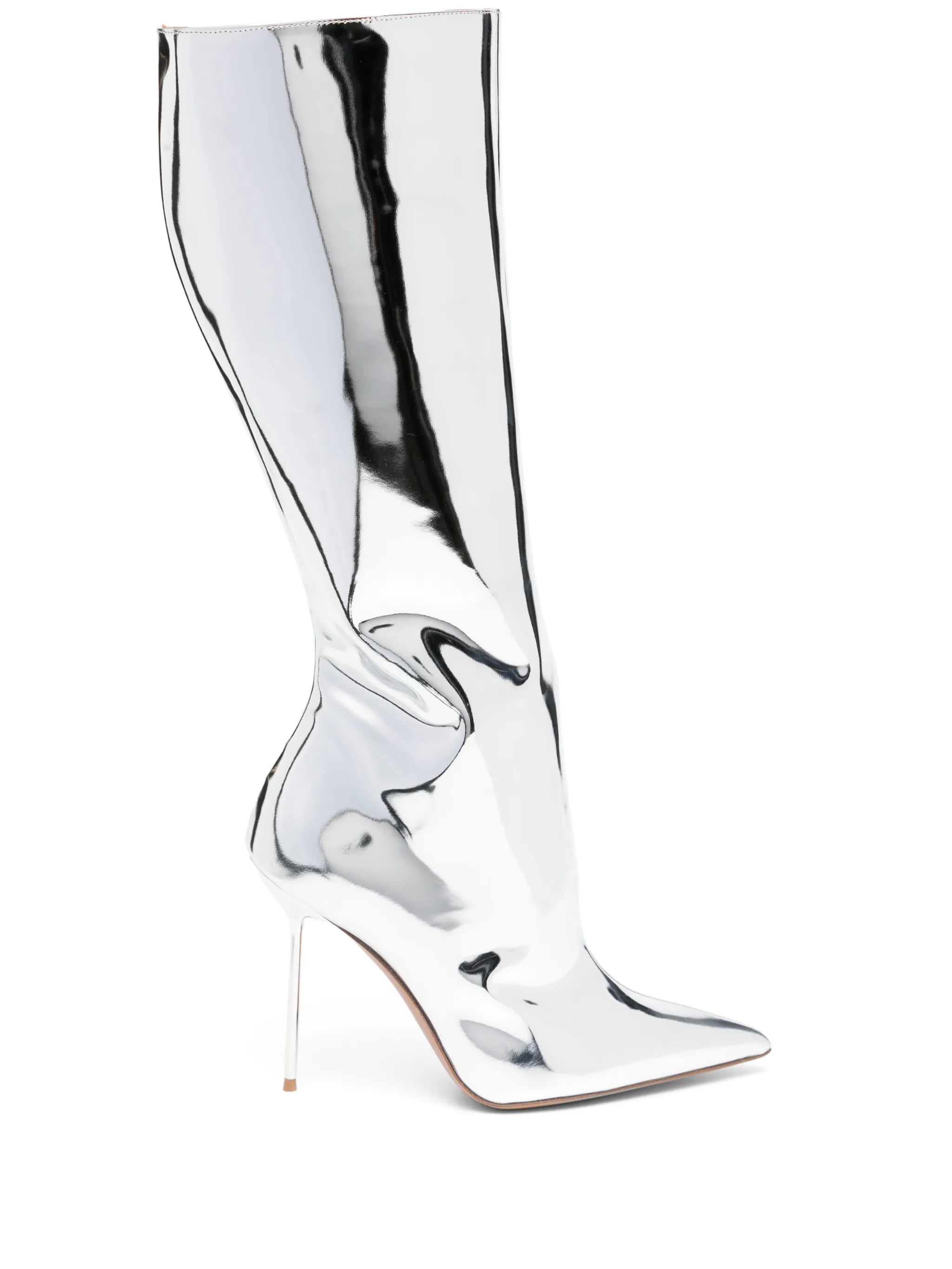 Lydia 106mm mirrored boots