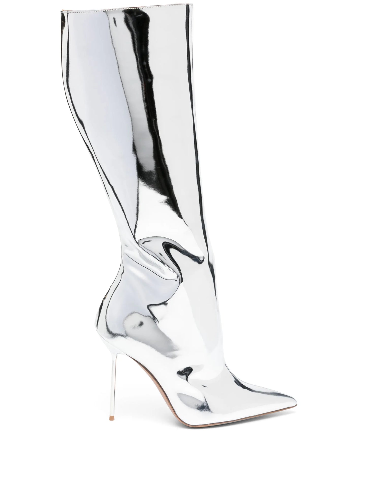 Lydia 106mm mirrored boots