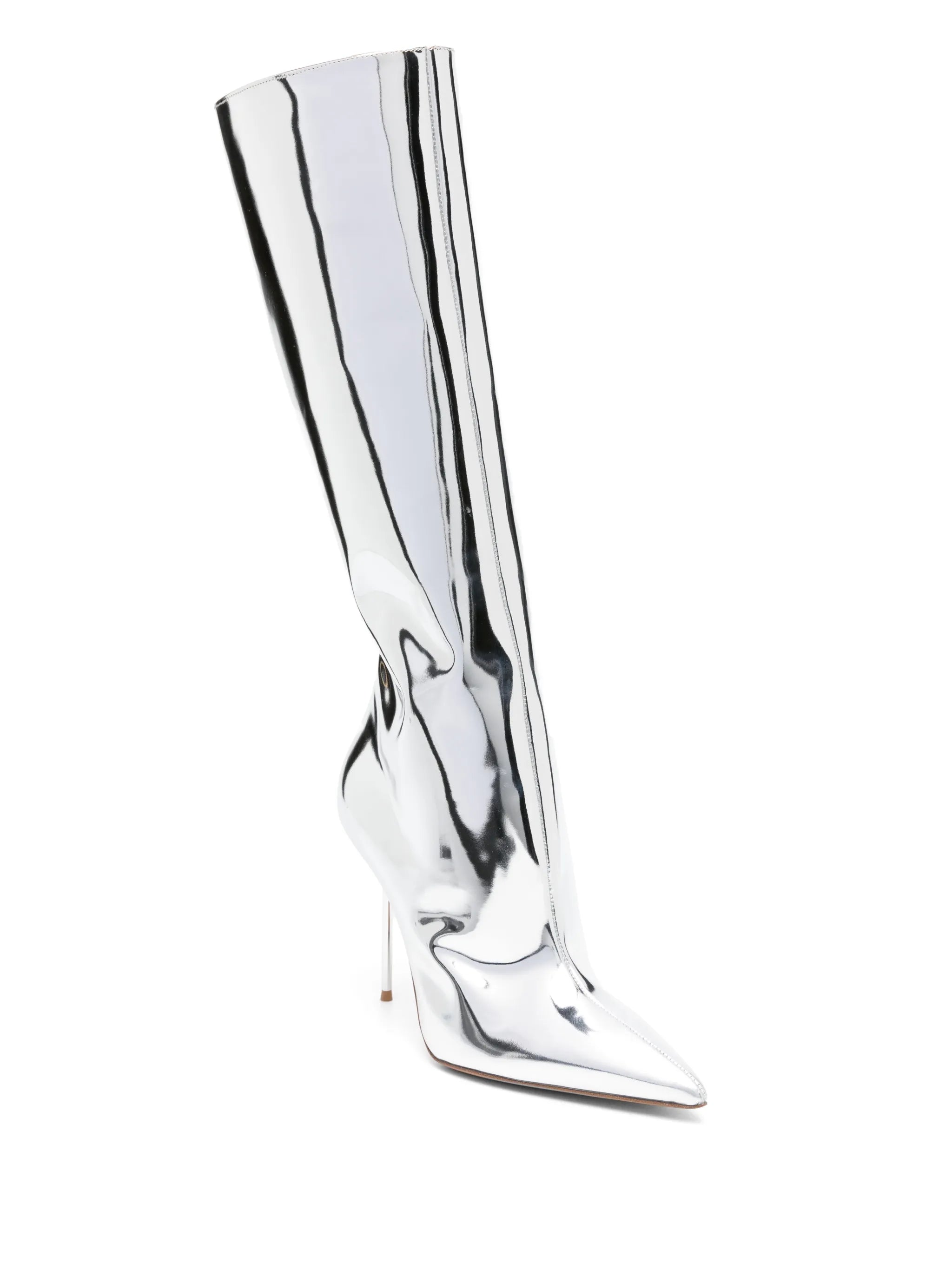 Lydia 106mm mirrored boots