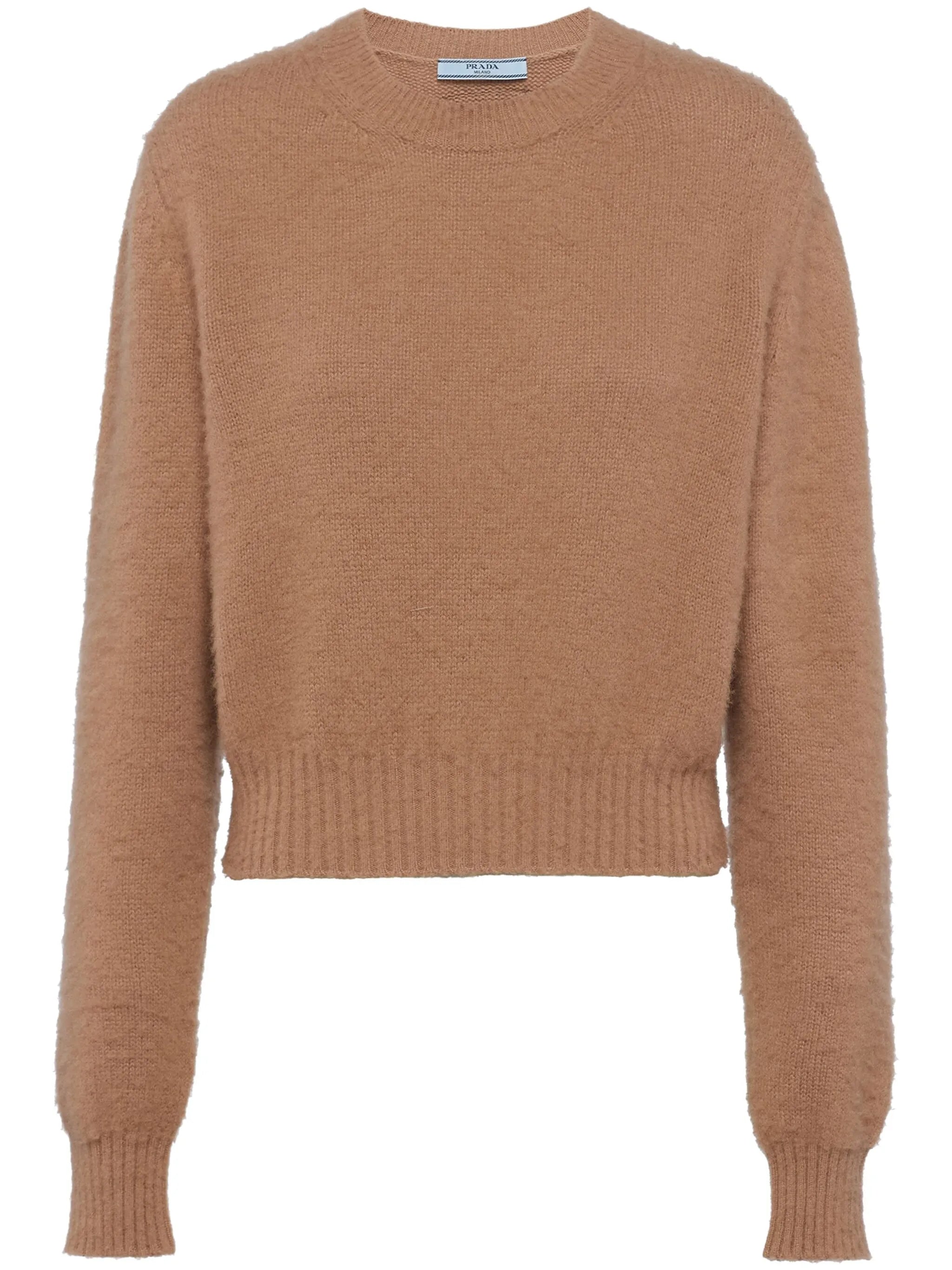 crew-neck cashmere jumper