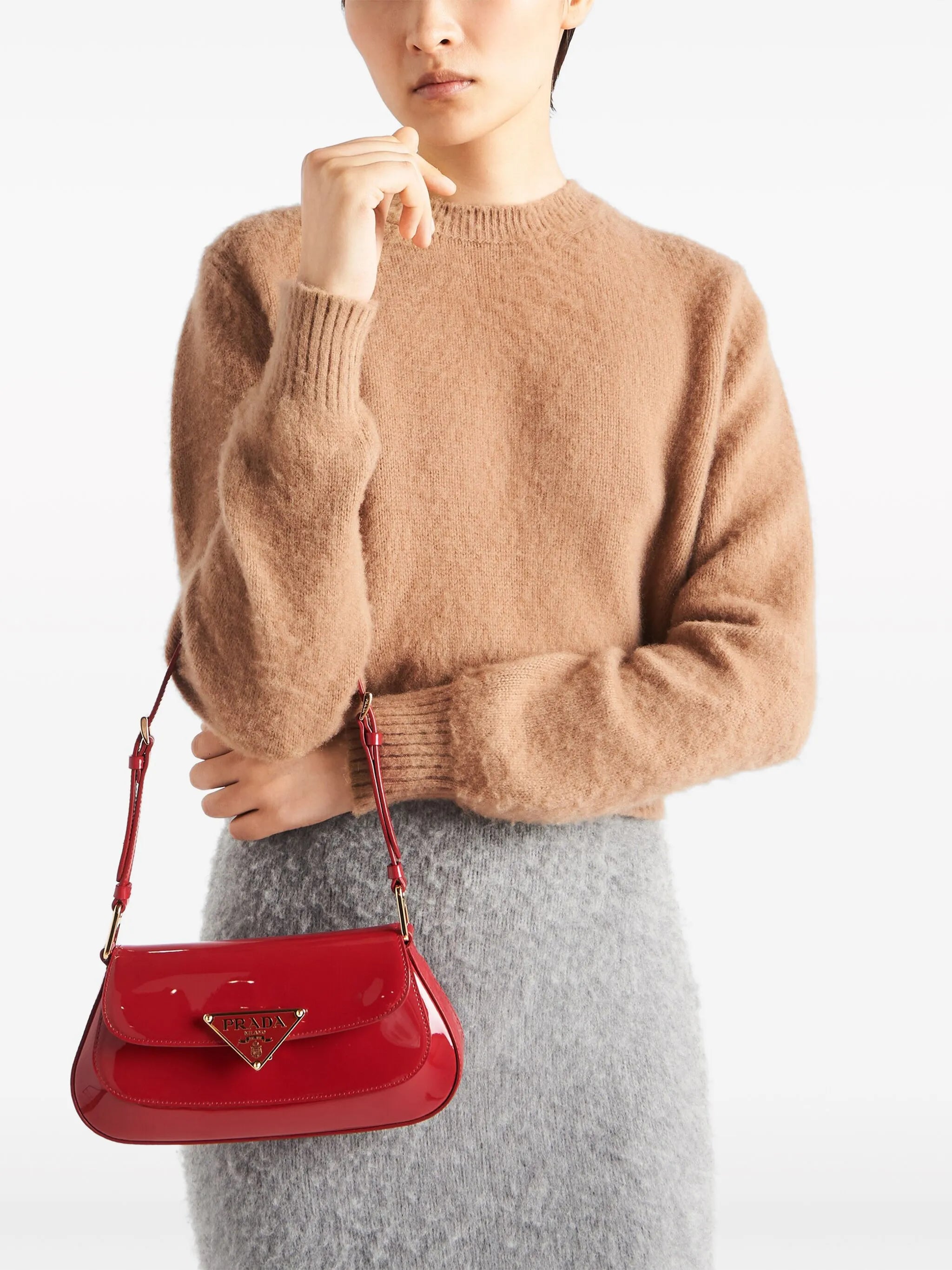 crew-neck cashmere jumper