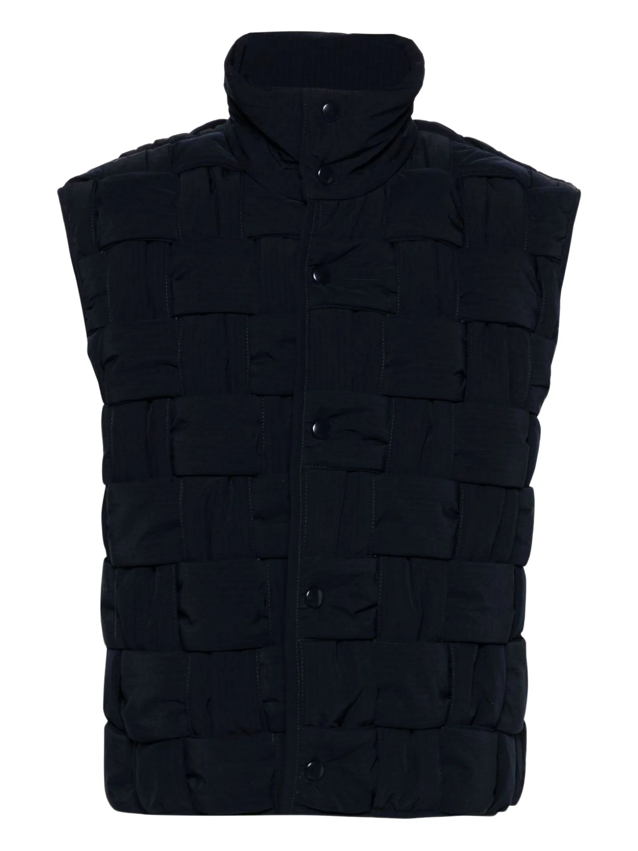 Maxi Intrecciato quilted gilet