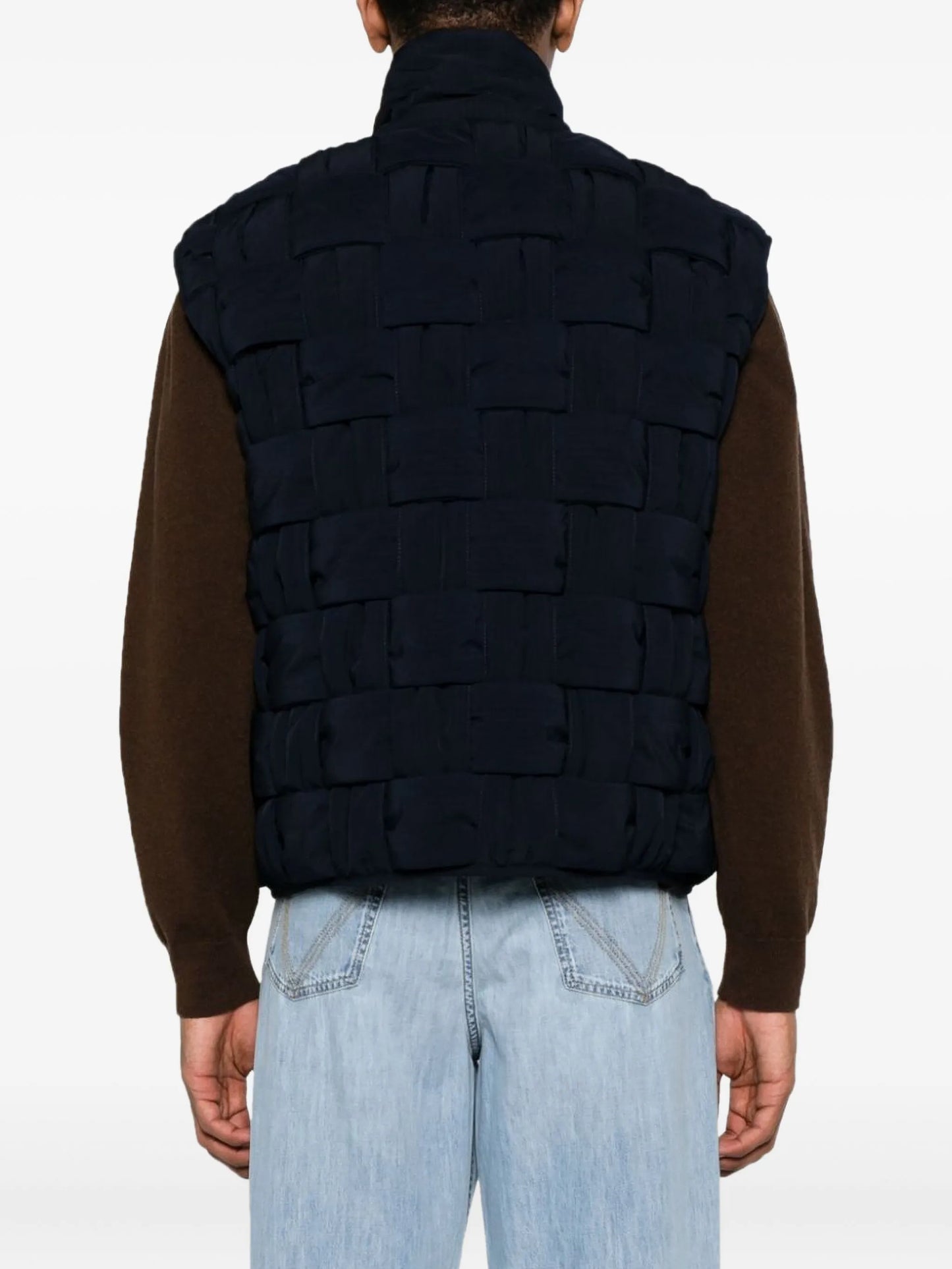 Maxi Intrecciato quilted gilet