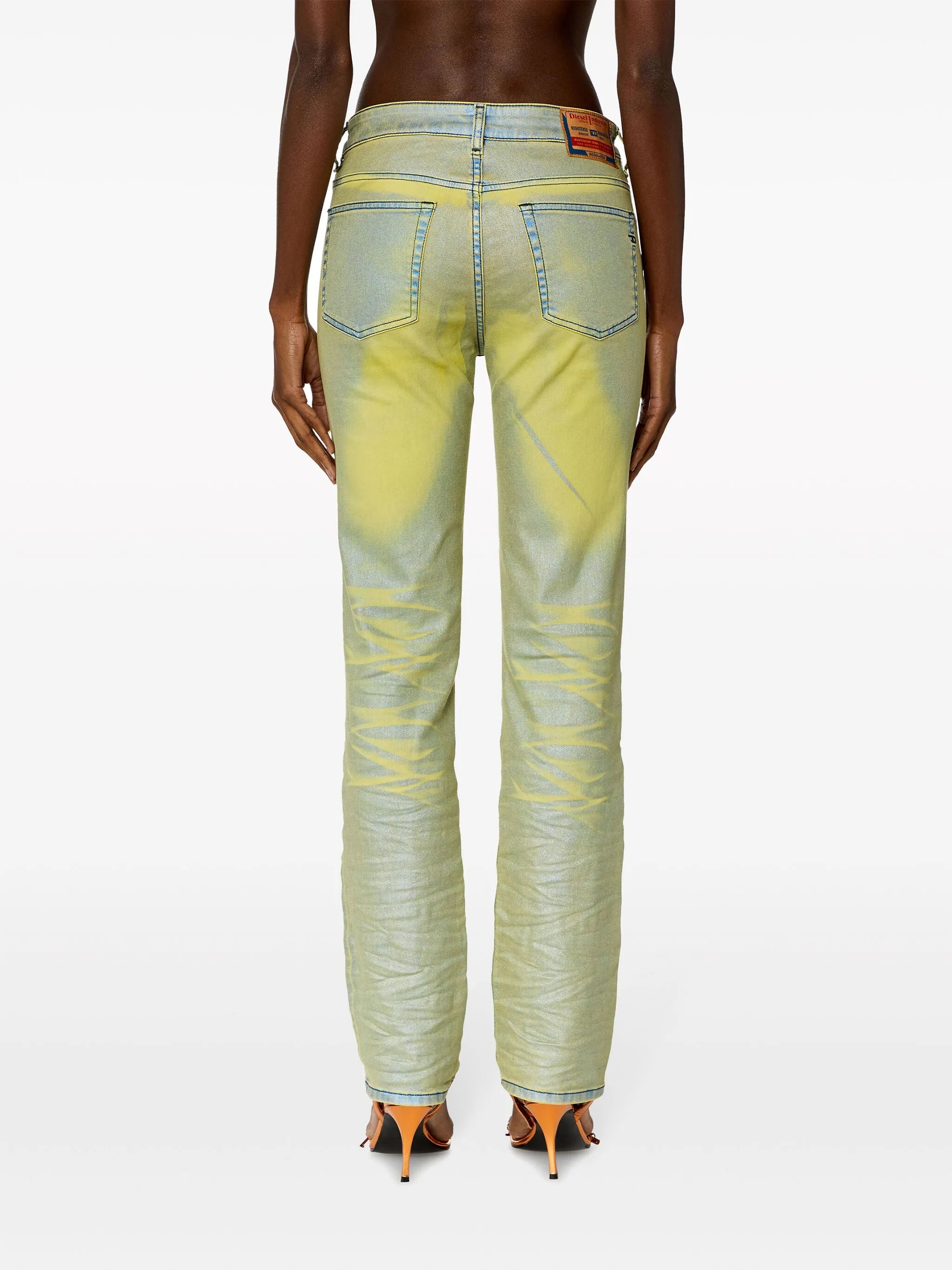 1989 D-Mine 068KL straight-leg jeans