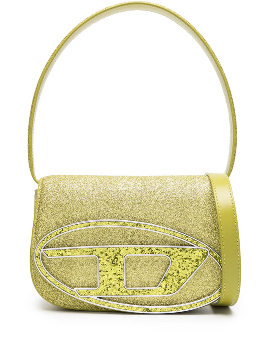 1dr logo-plaque glitter-detail bag