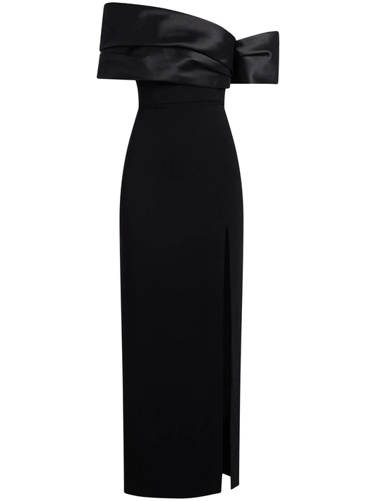 Alexis off-shoulder gown