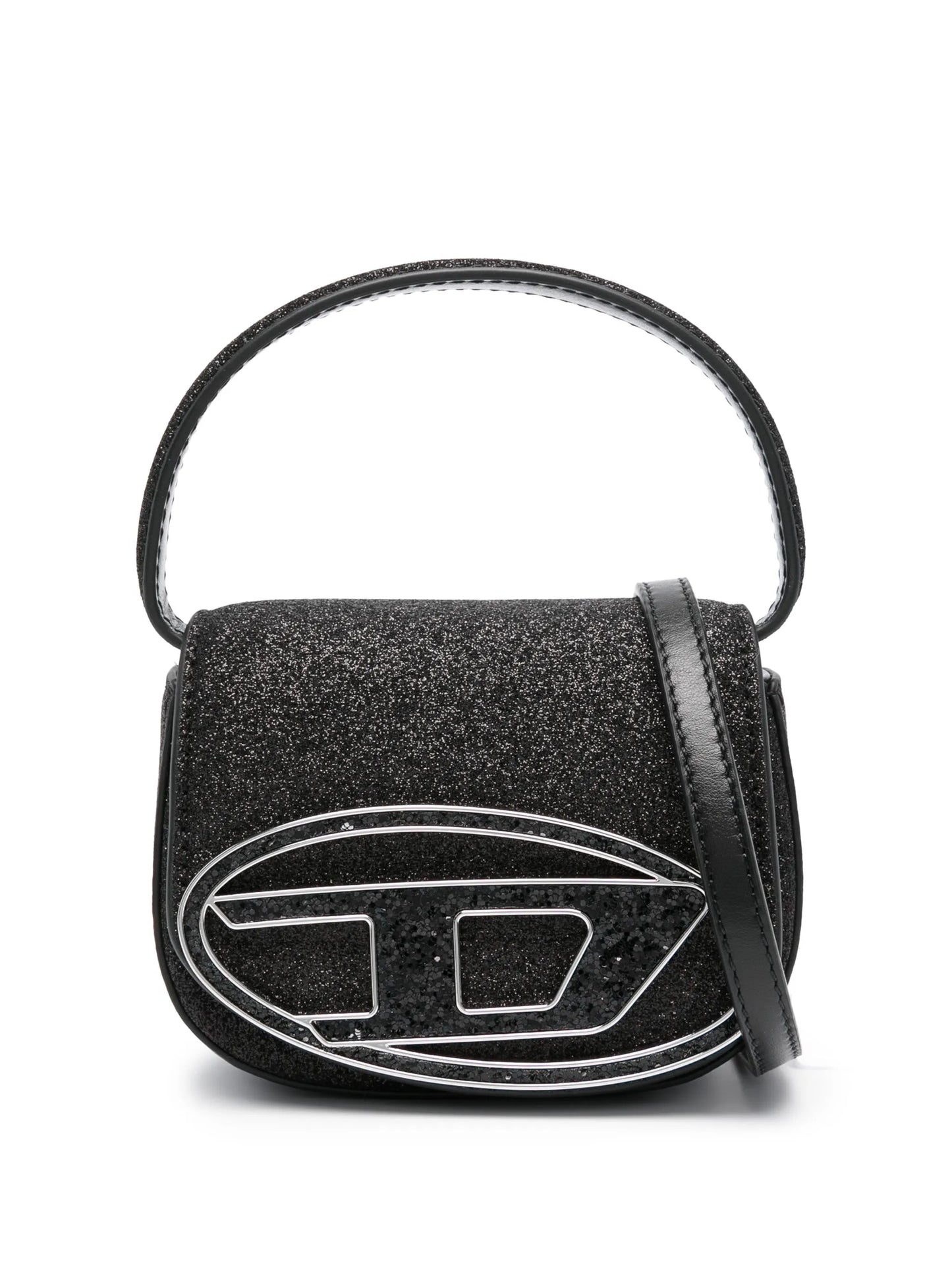 1dr logo-plaque glitter-detail mini bag