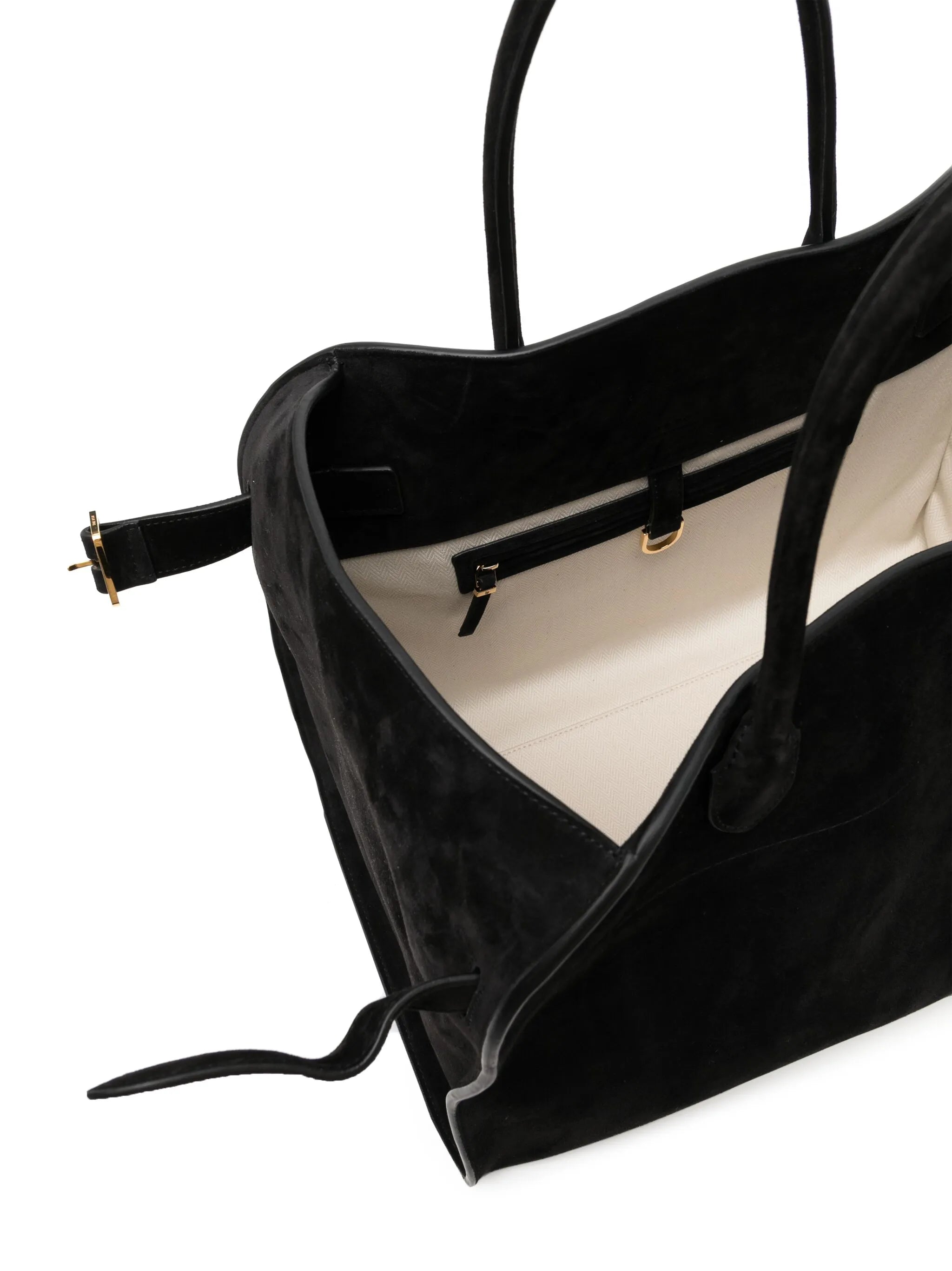 Soft Margaux suede tote bag