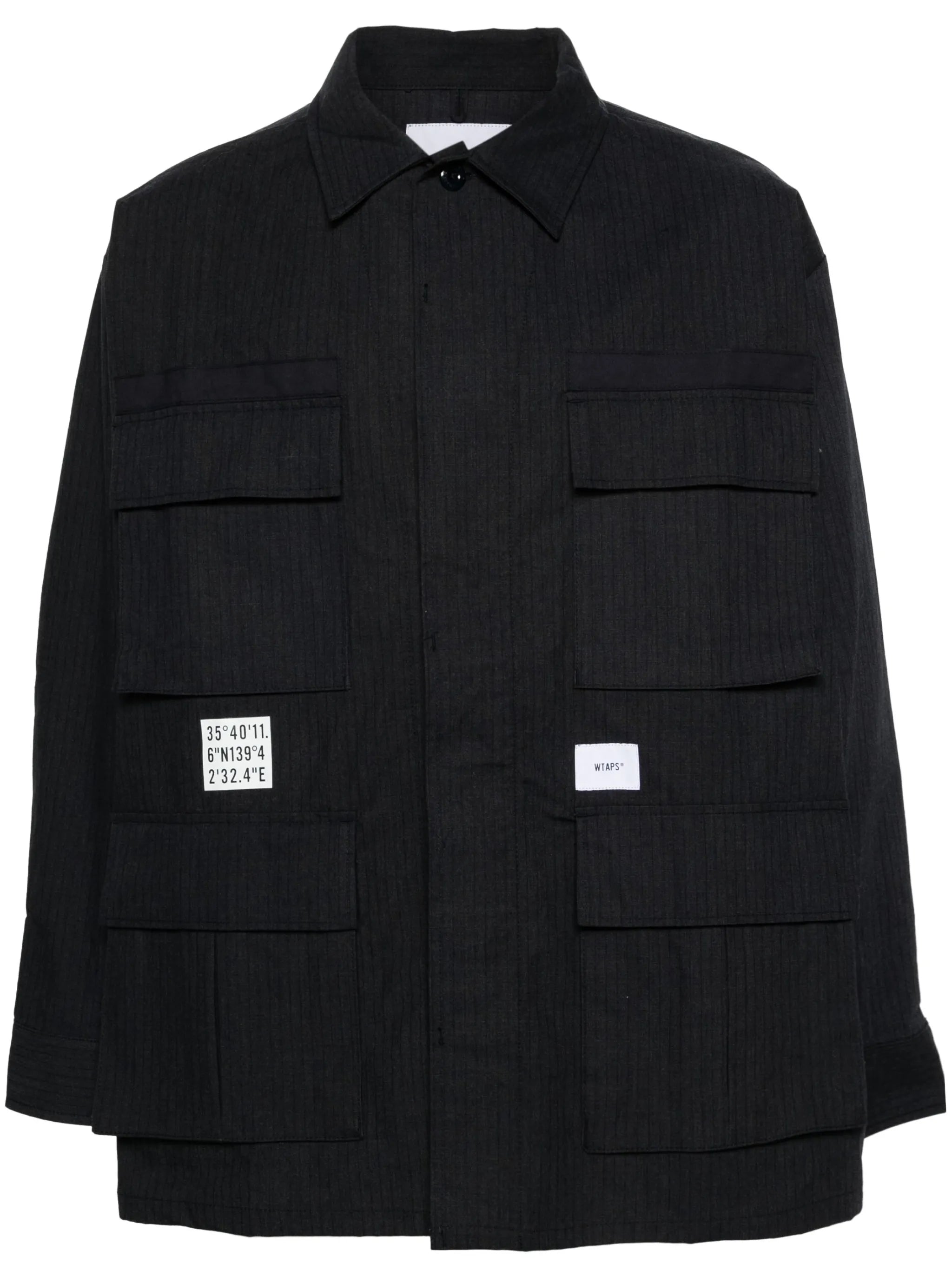 13 striped overshirt