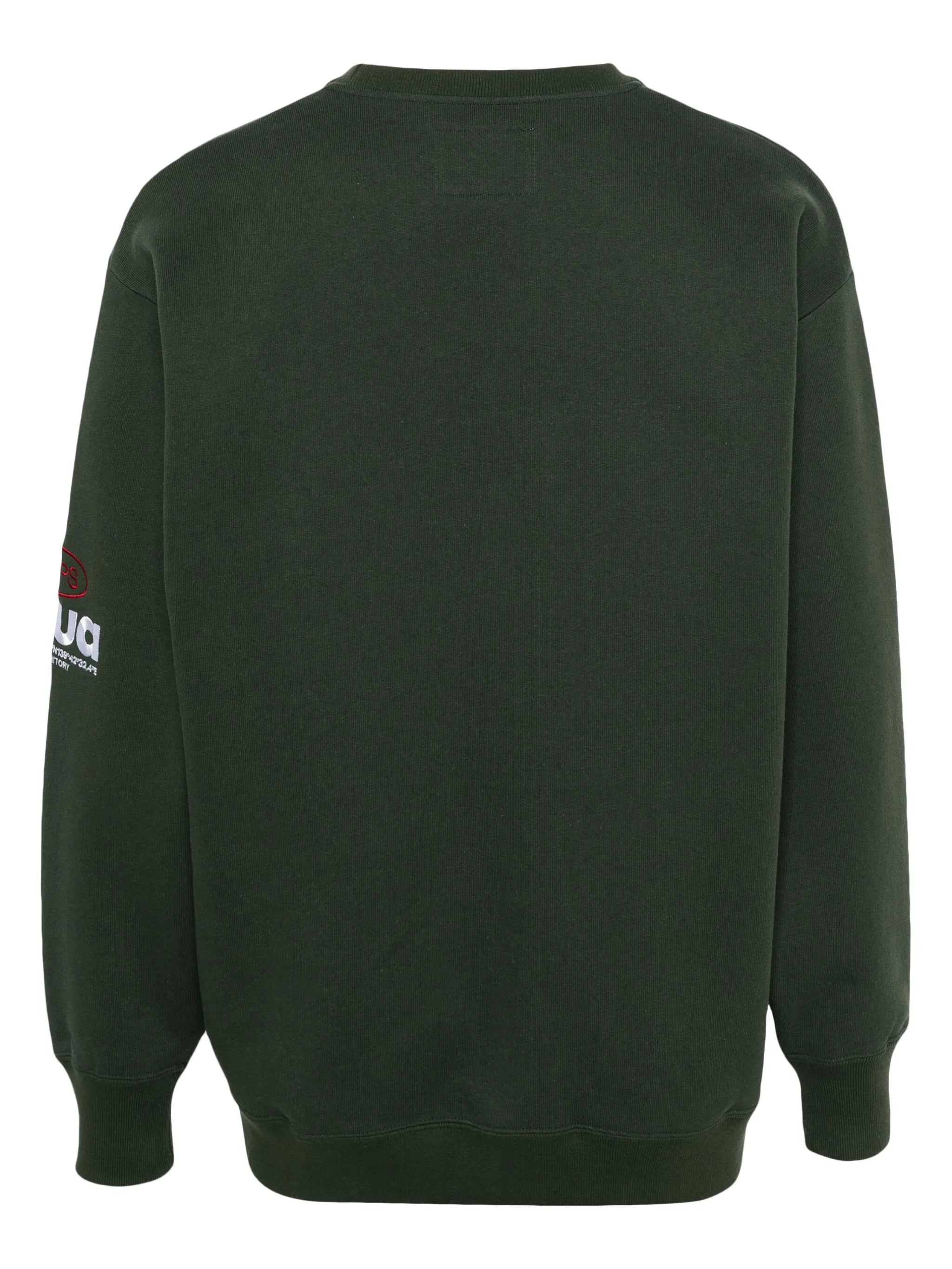logo-embroidered cotton sweatshirt