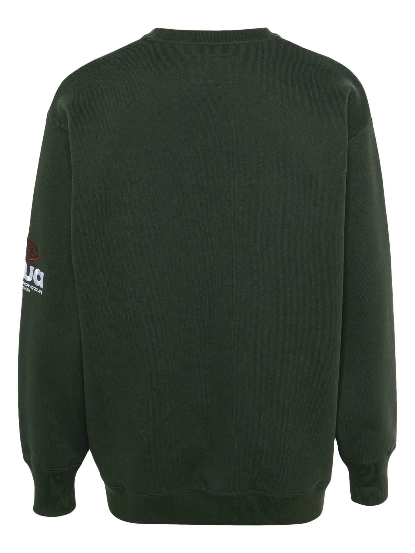 logo-embroidered cotton sweatshirt