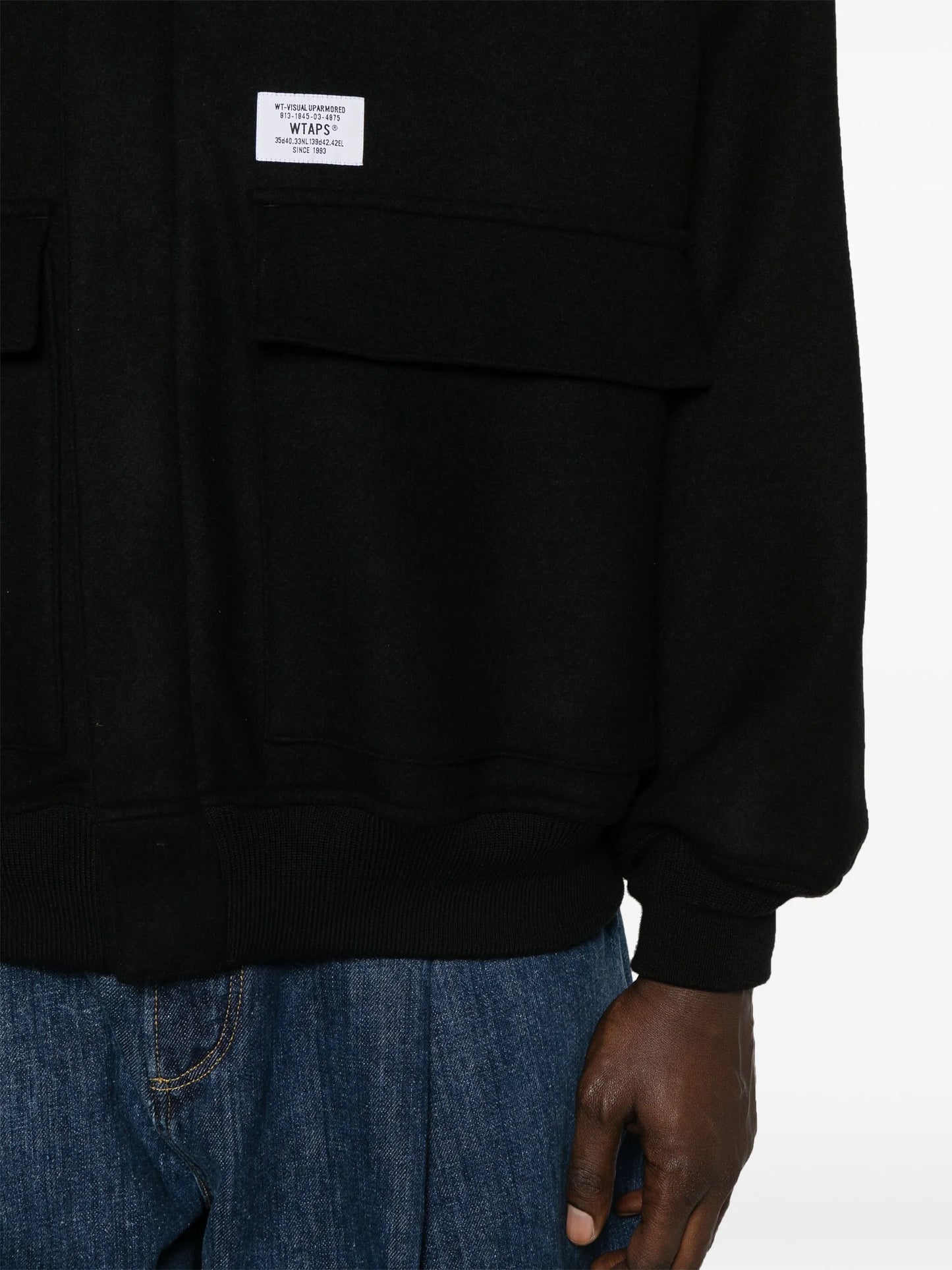 JFW-01 zip-up bomber jacket