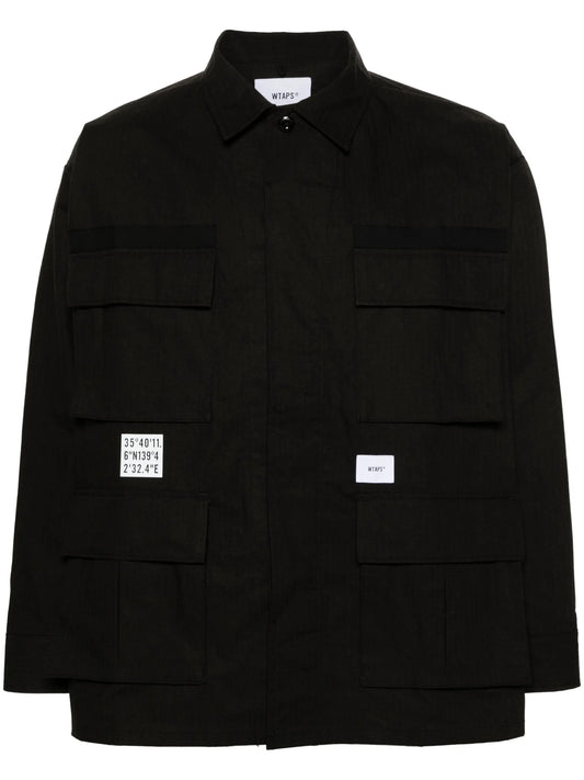 13 button-up overshirt