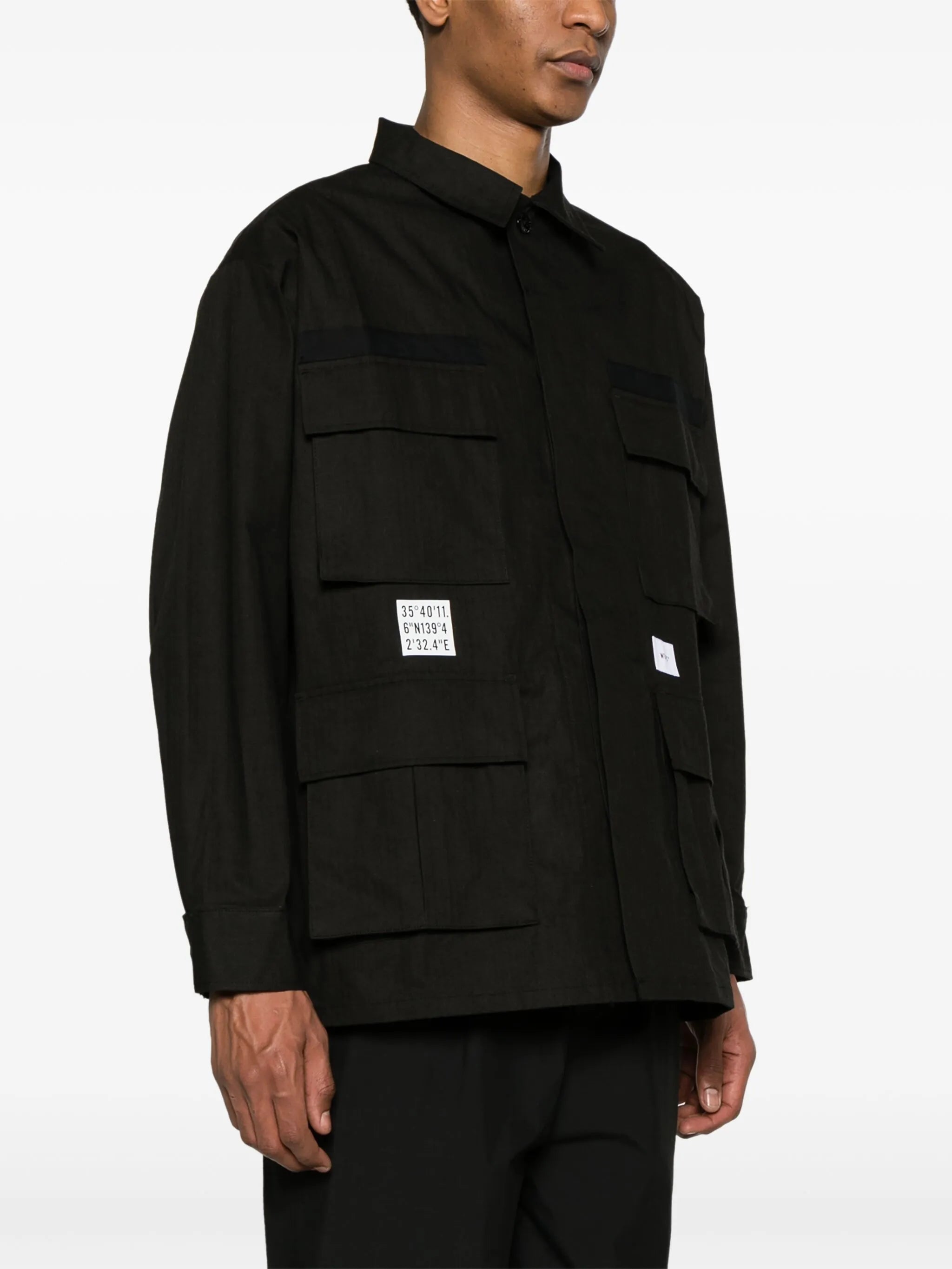 13 button-up overshirt