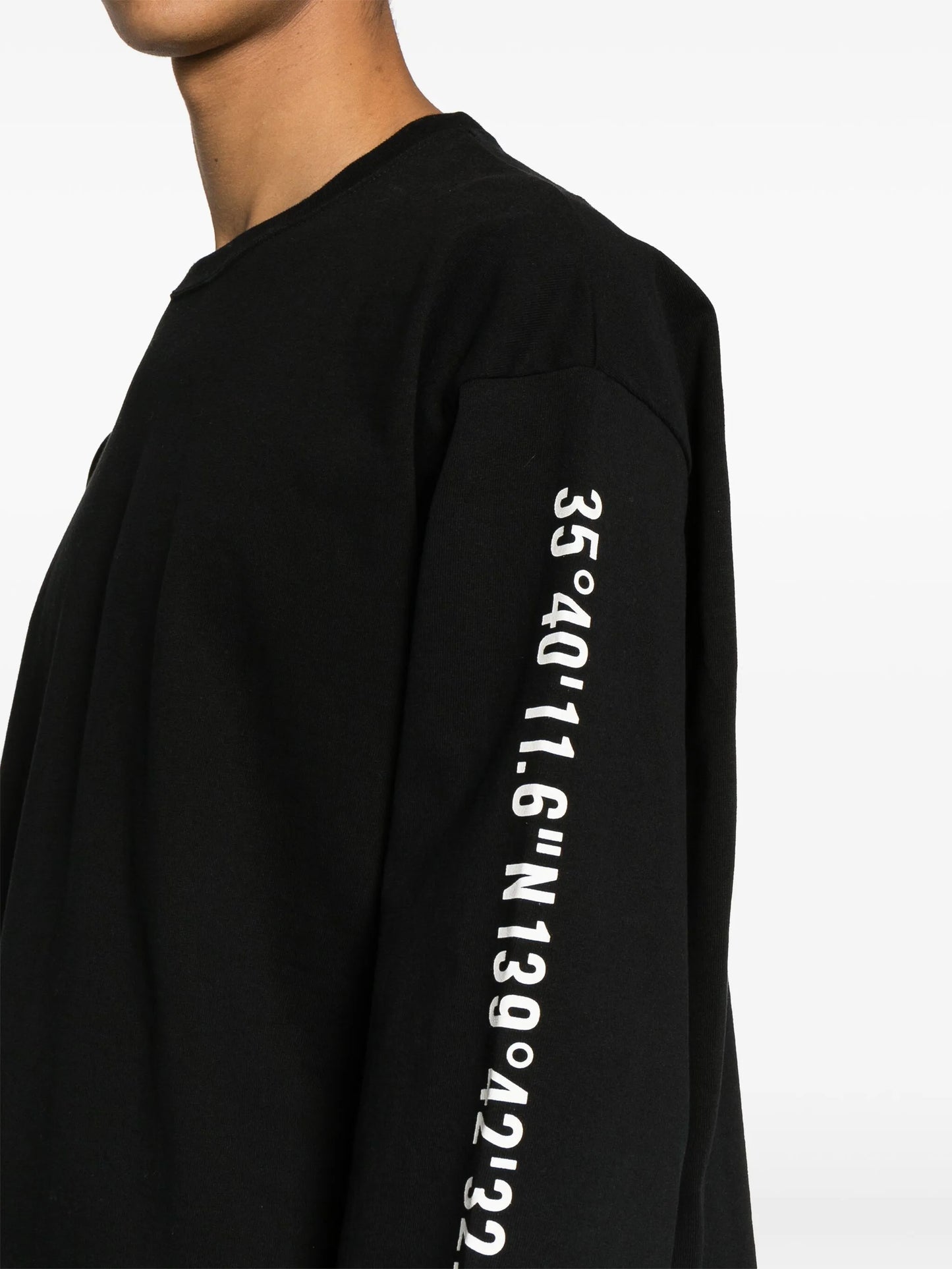 Cut and Sew cotton sweatshirt