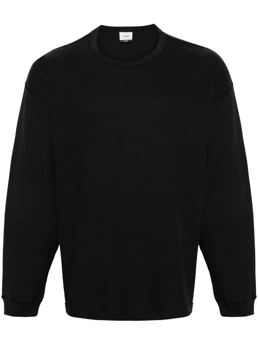 22 waffle-knit jumper