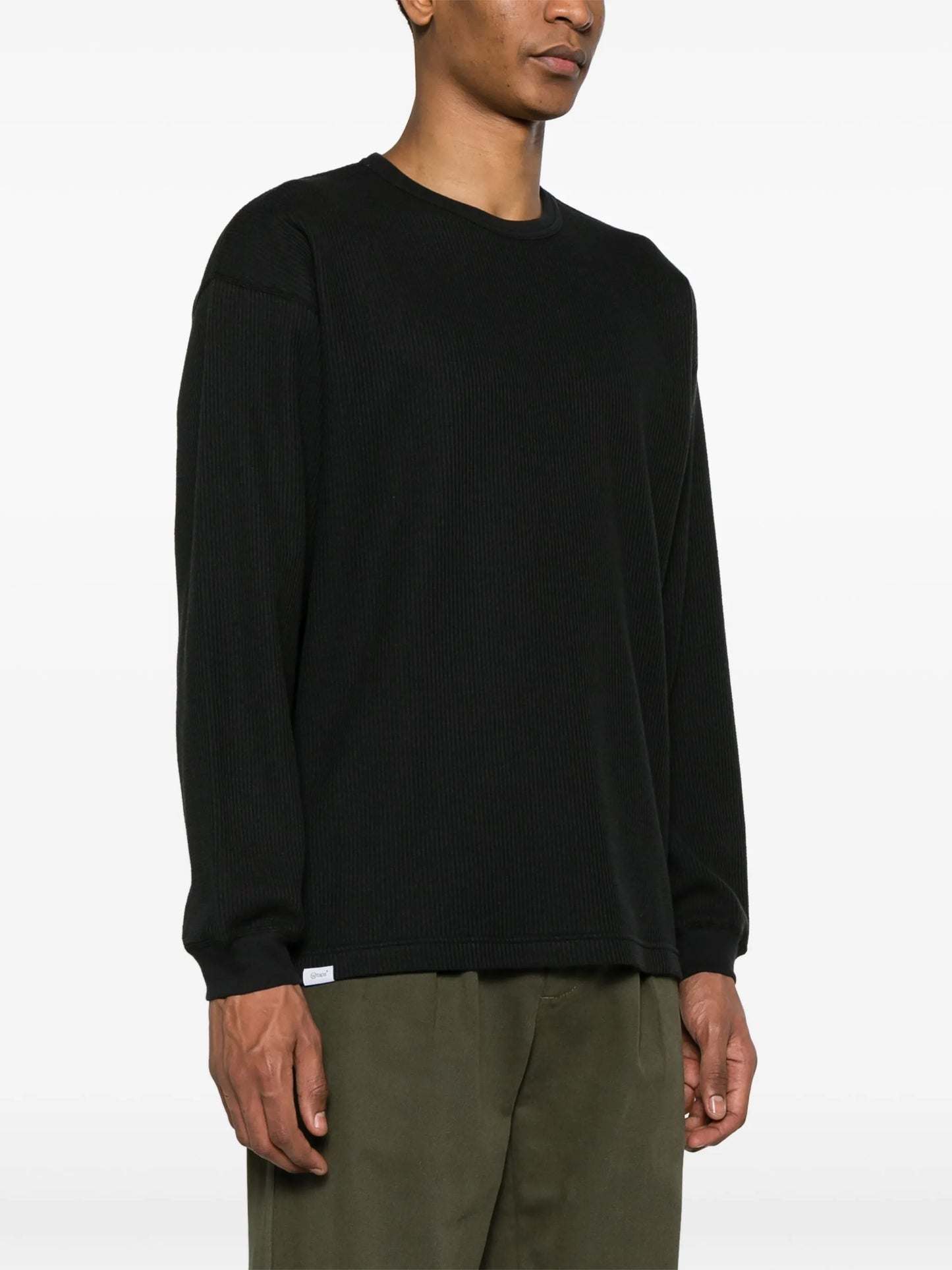 22 waffle-knit jumper