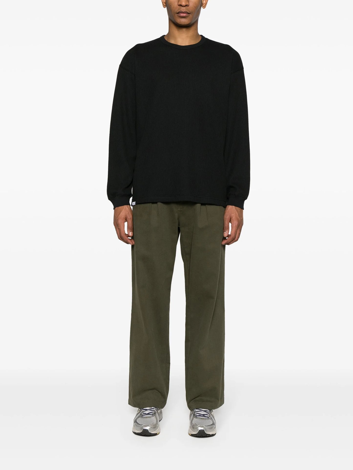 22 waffle-knit jumper