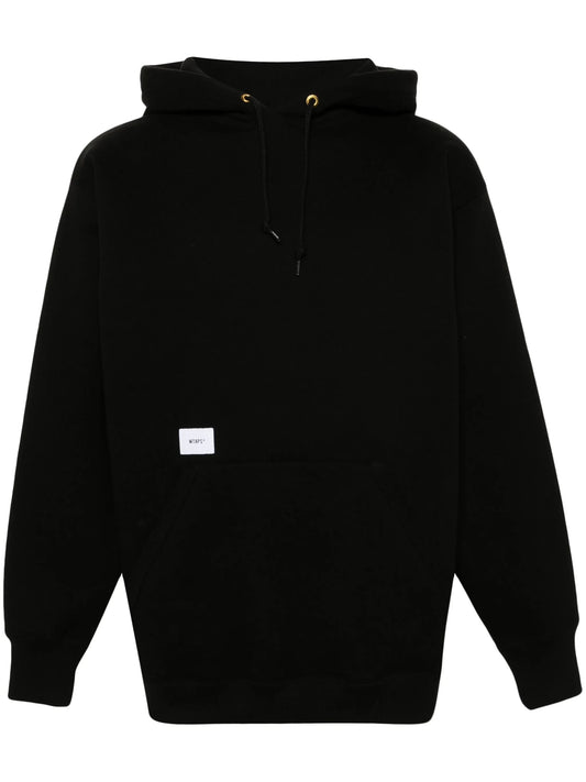 Cut & Sew embroidered hoodie
