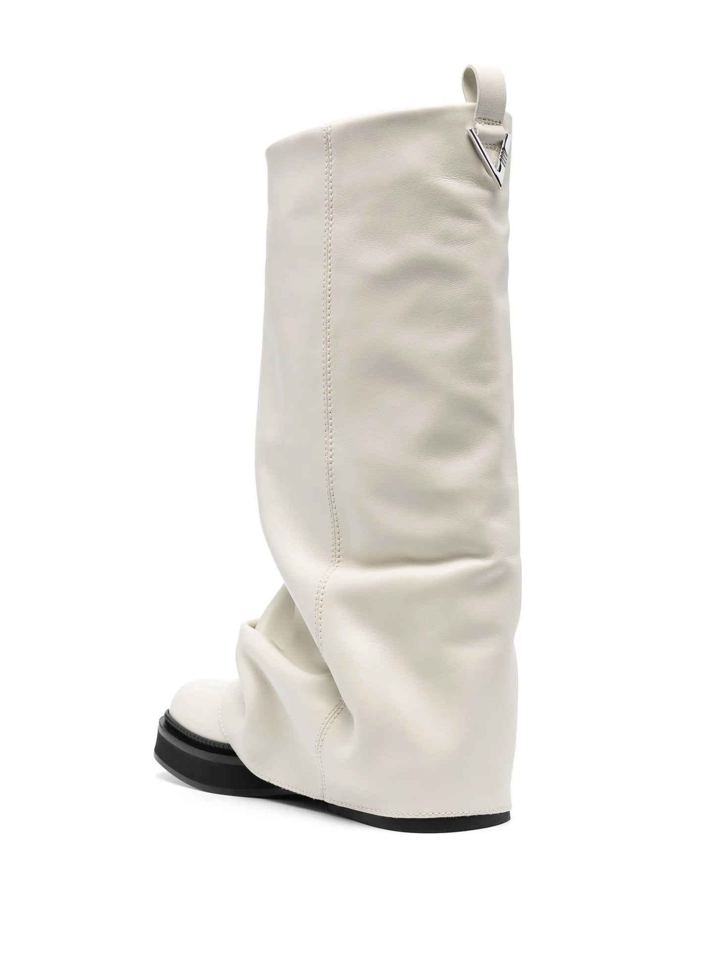 Robin layered leather boots