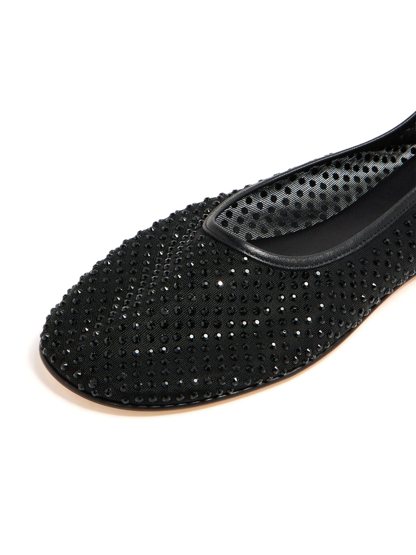 Balla crystal ballerina shoes