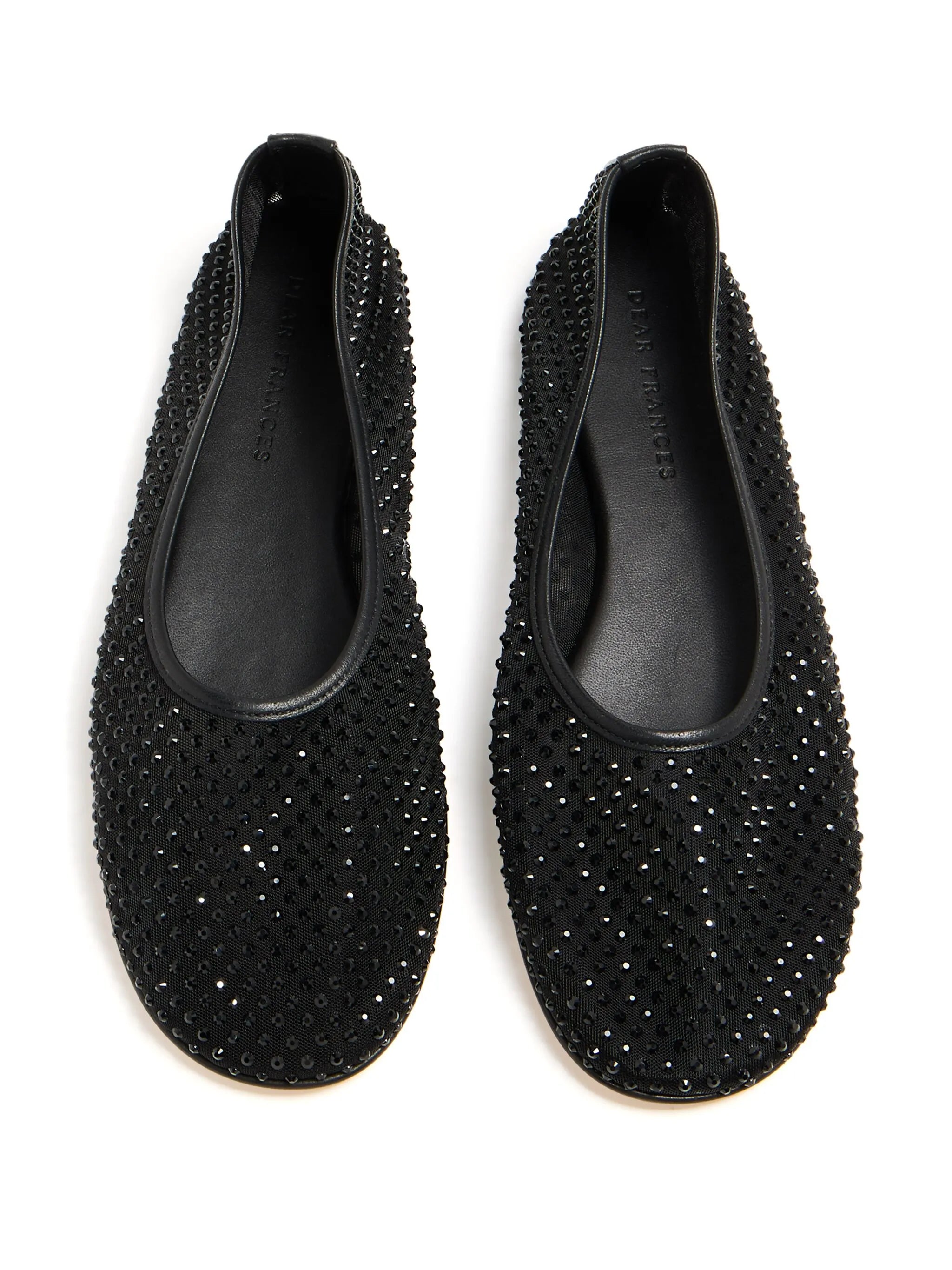 Balla crystal ballerina shoes