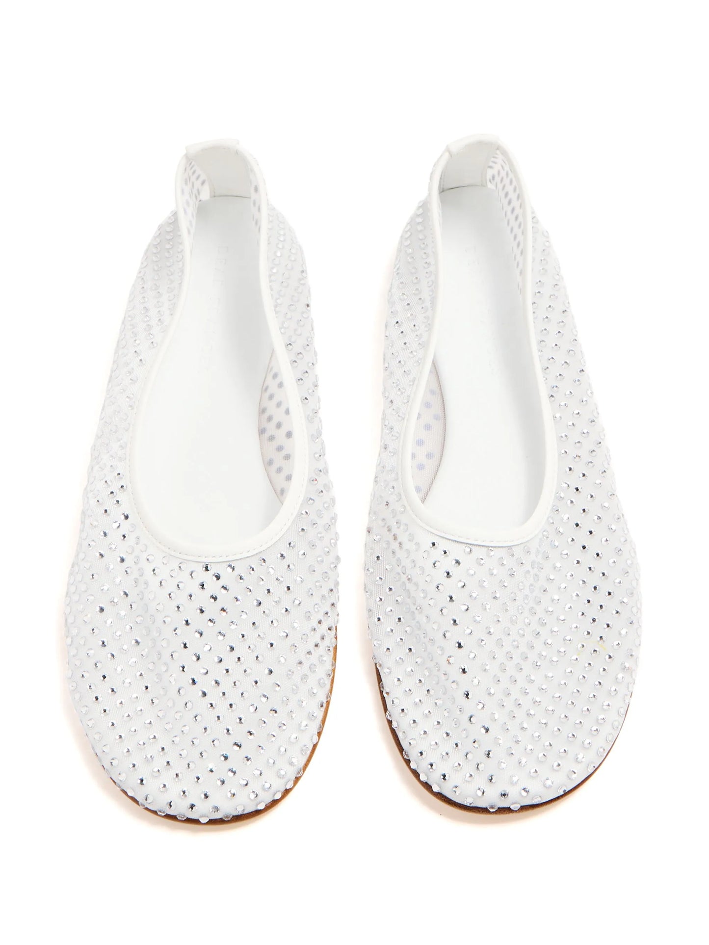 Balla crystal ballerina shoes