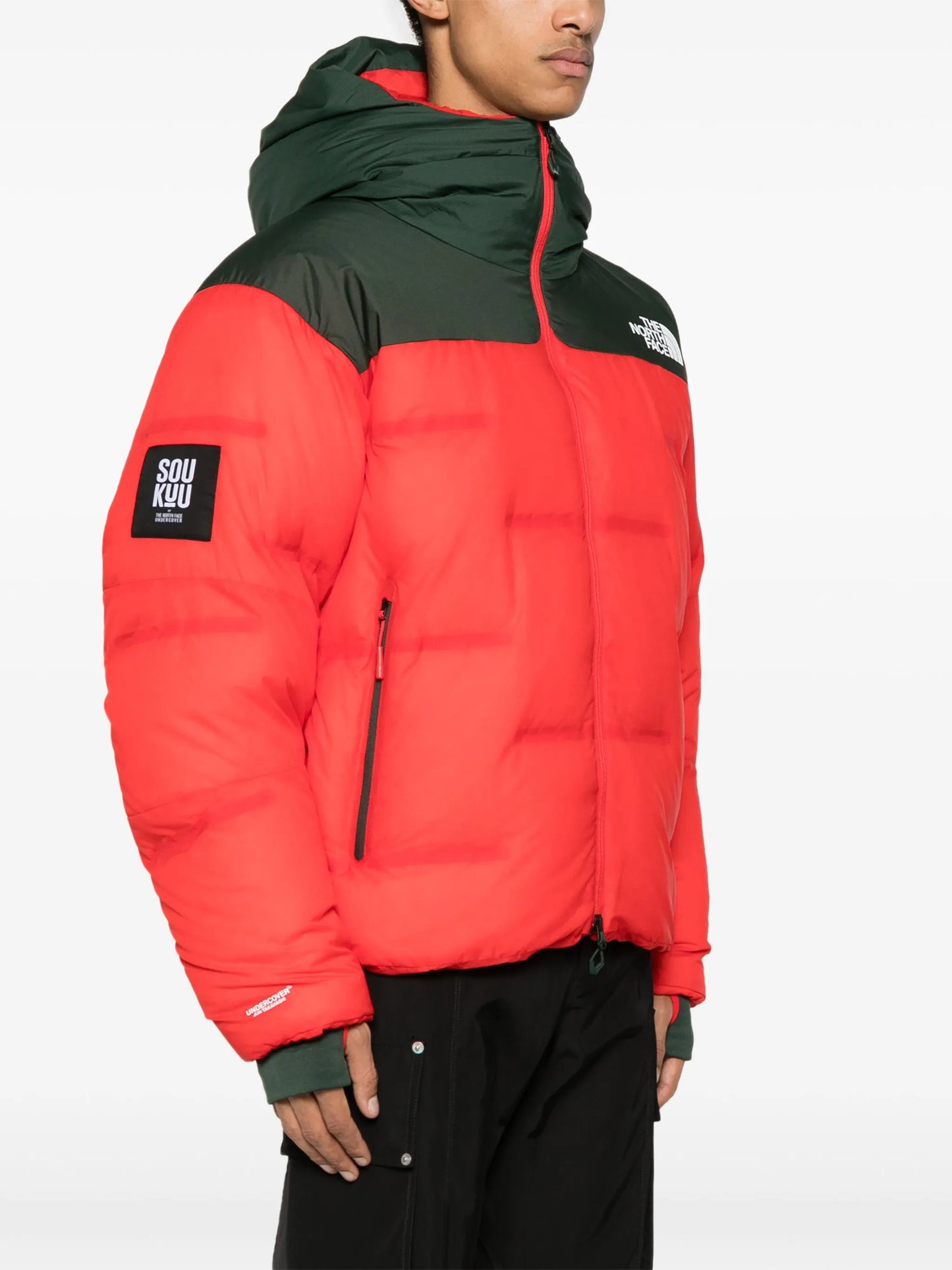 x Undercover logo-print padded jacket