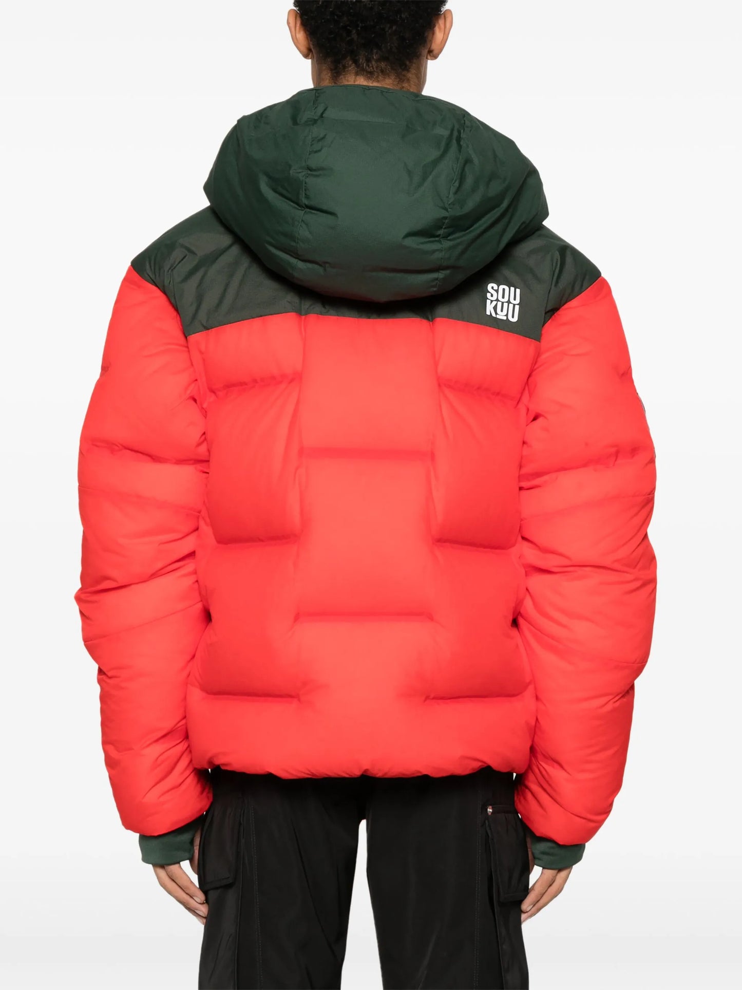 x Undercover logo-print padded jacket