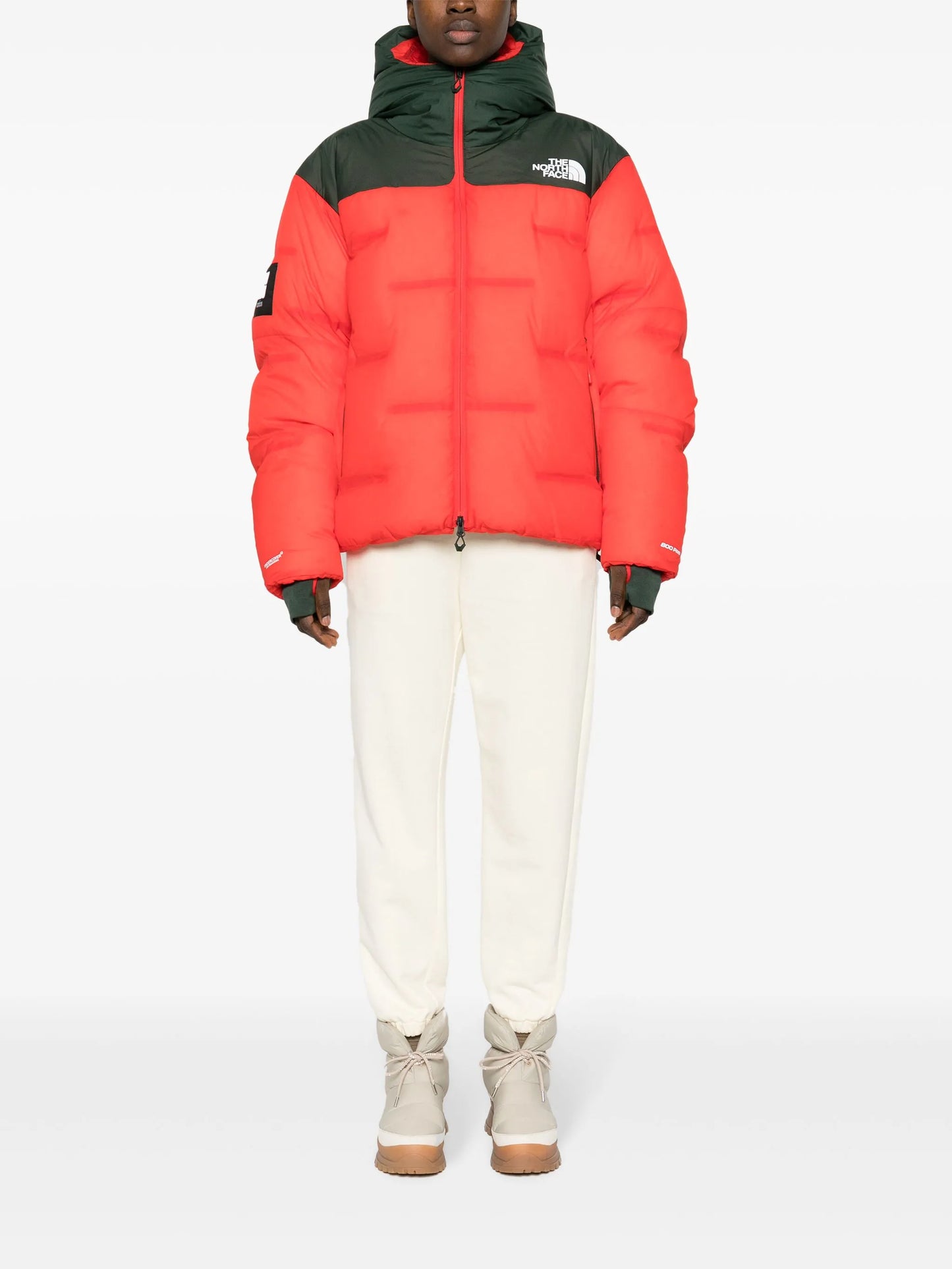 x Undercover logo-print padded jacket