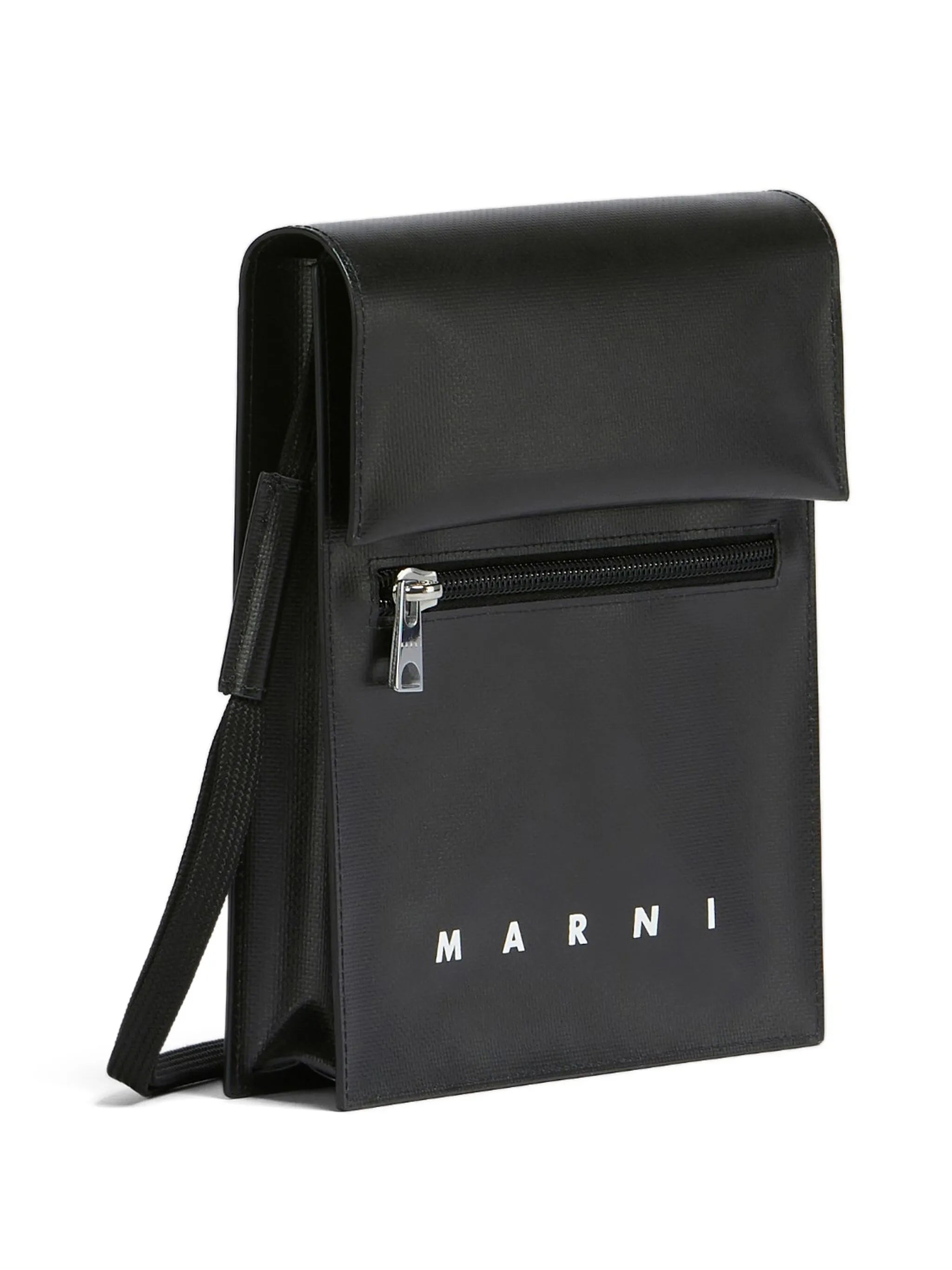 pouch with shoelace strap