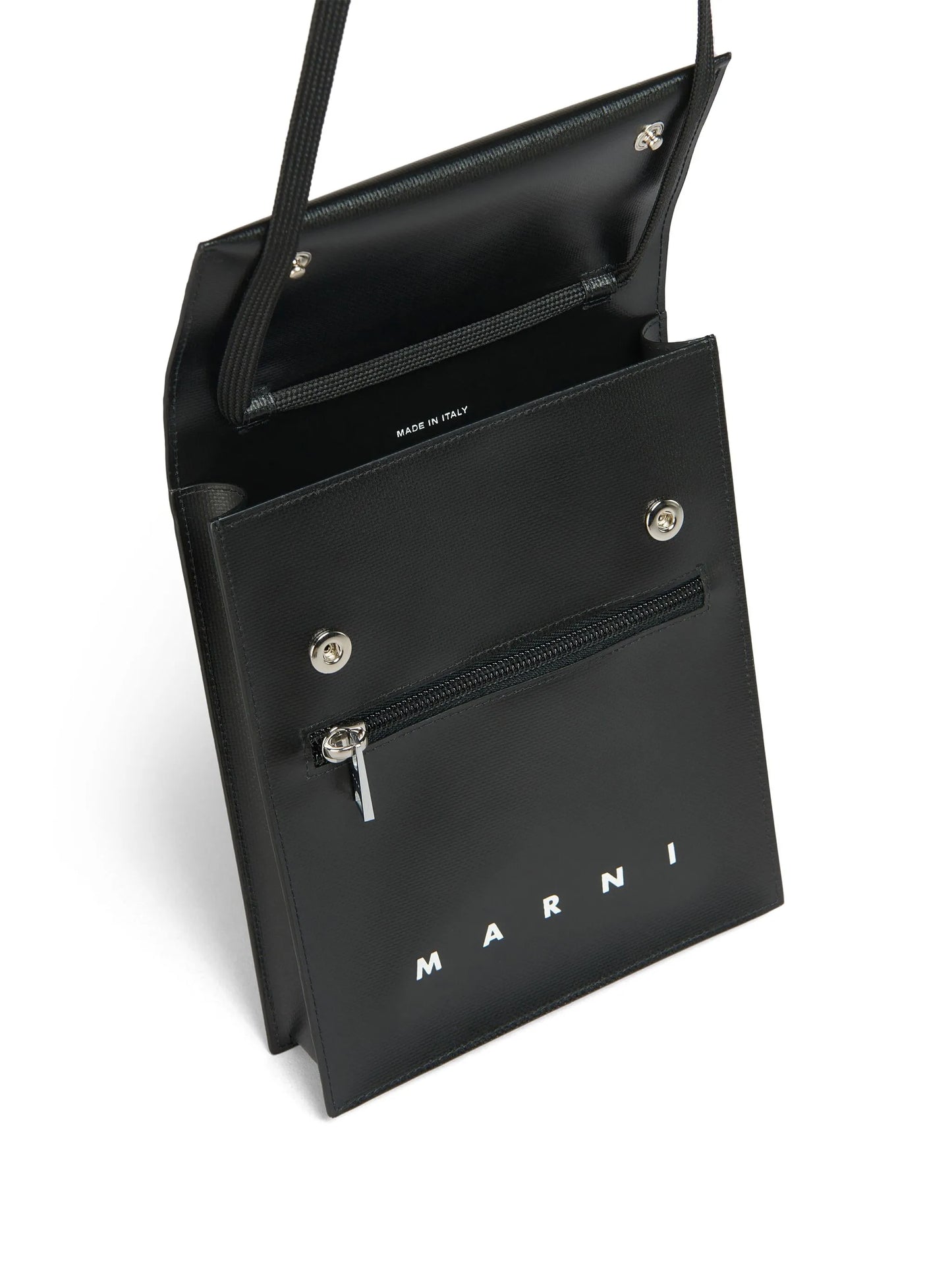 pouch with shoelace strap