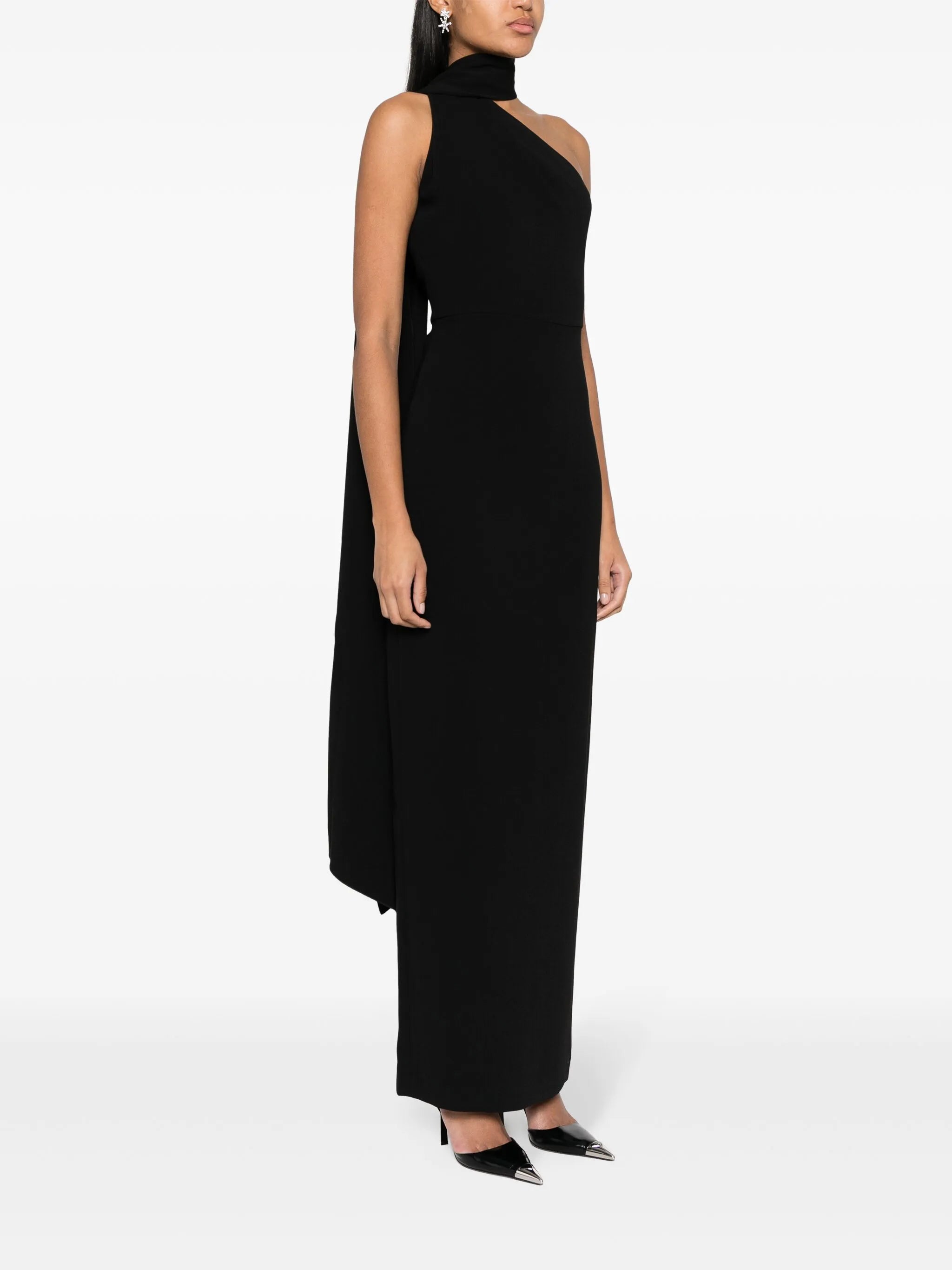 The Demi one-shoulder maxi dress