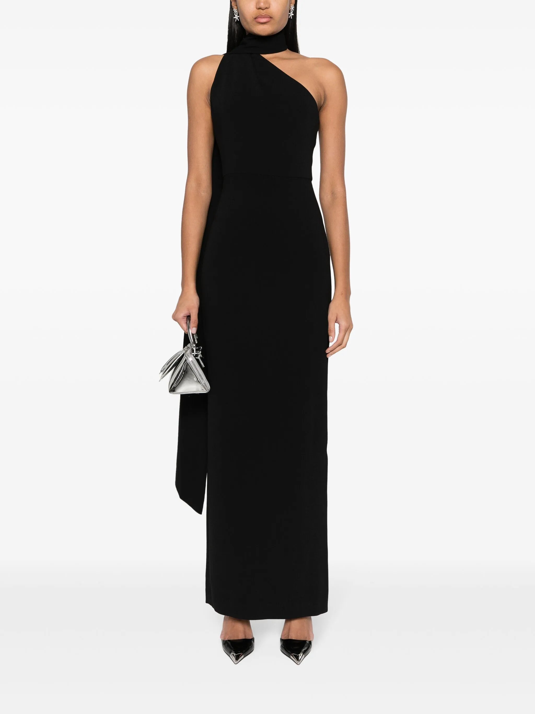 The Demi one-shoulder maxi dress