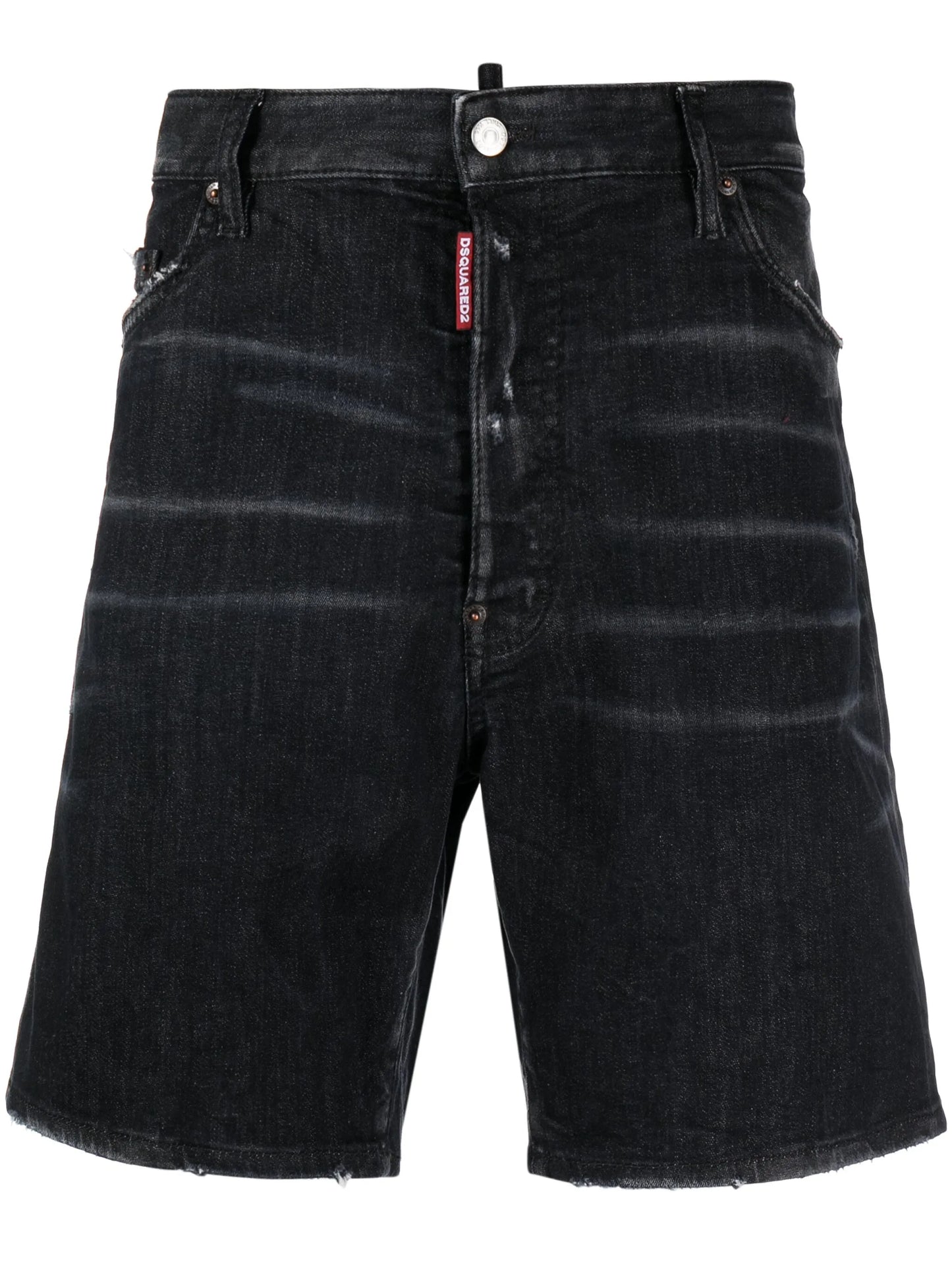 Marine denim shorts