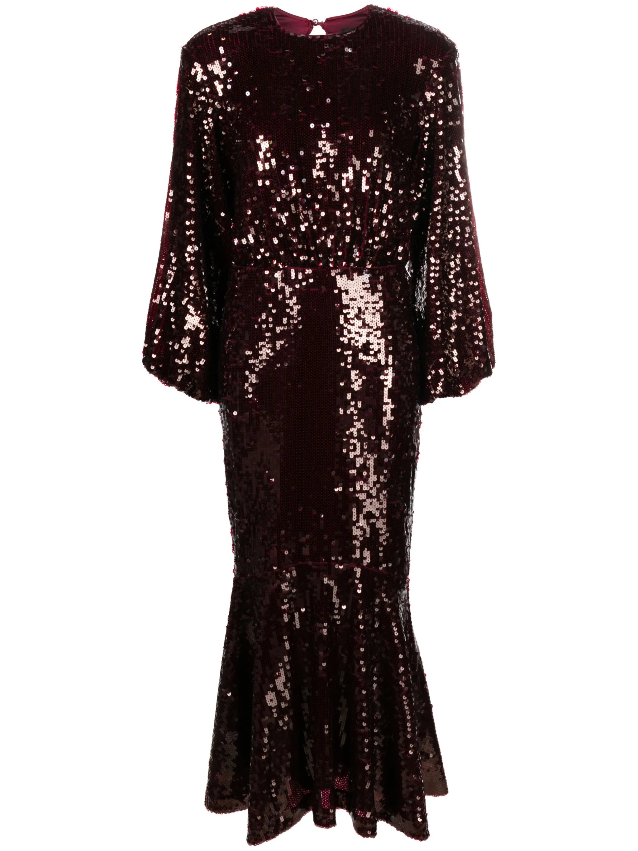 sequinned maxi dress