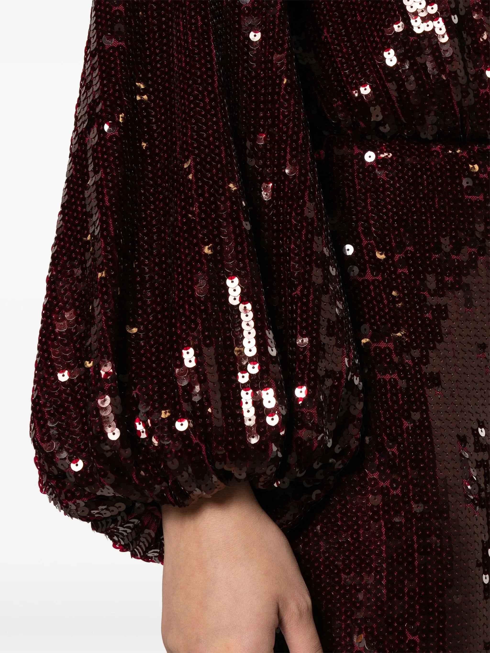 sequinned maxi dress
